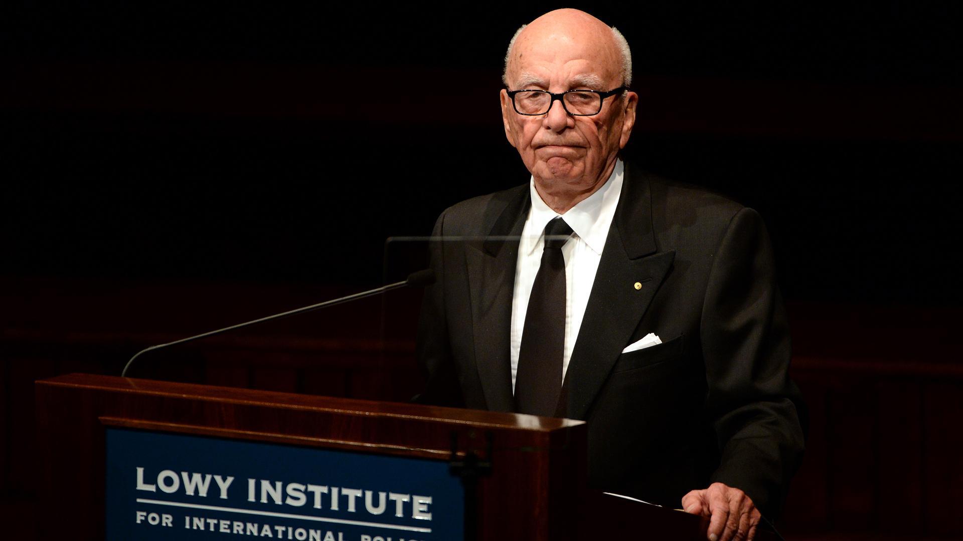 Rupert Murdoch anuncia que se retirará como presidente de Fox y News Corp