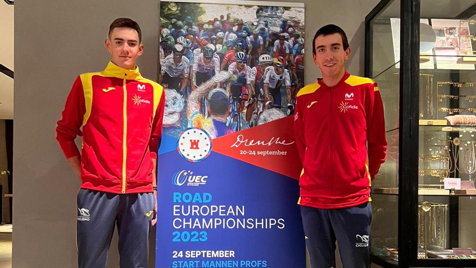 Igor Arrieta y Diego Uriarte, en Drenthe.
