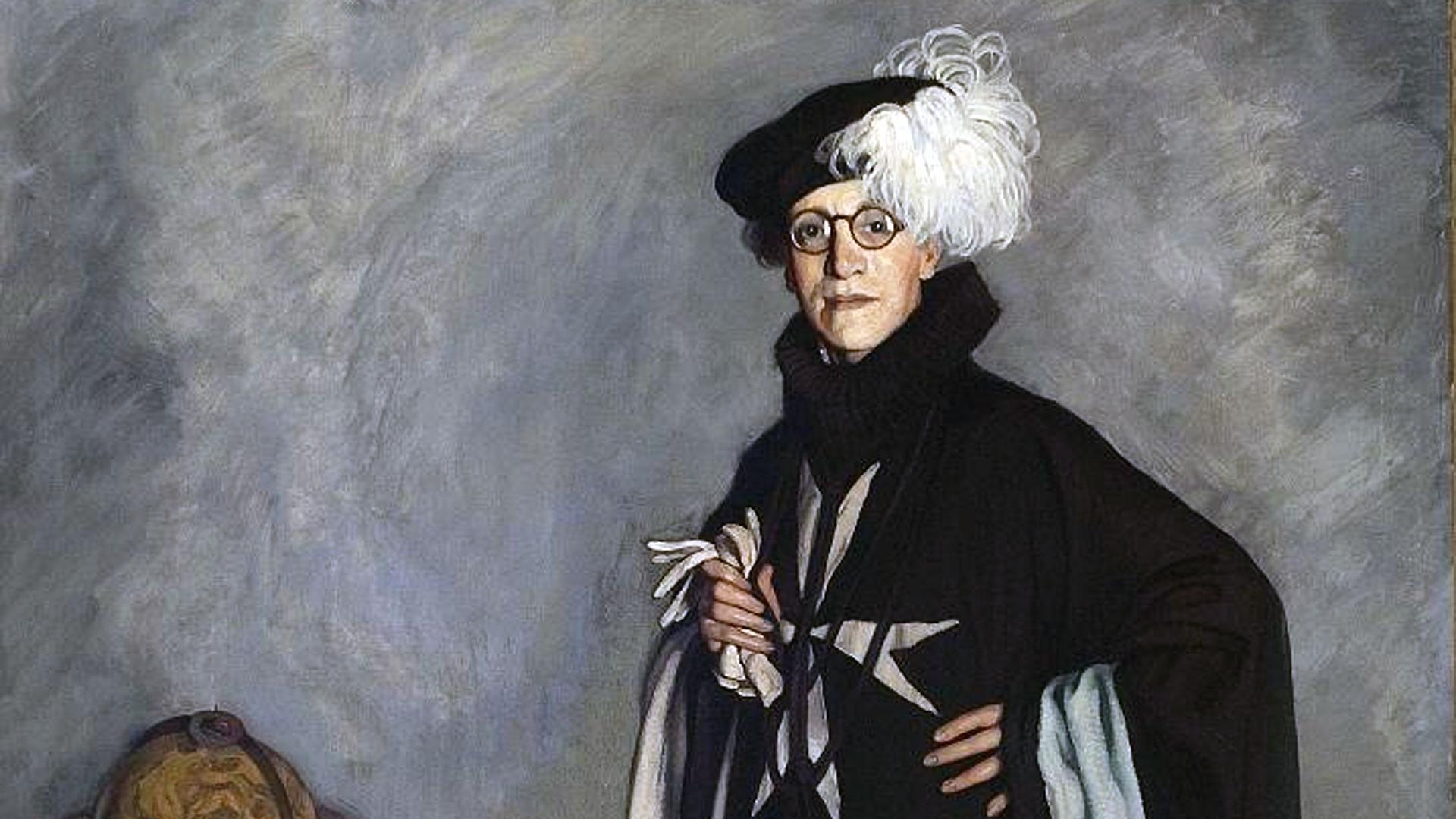 Retrato de José Mª de Huarte y Jaúregui, realizado por el pintor Ignacio Zuloaga