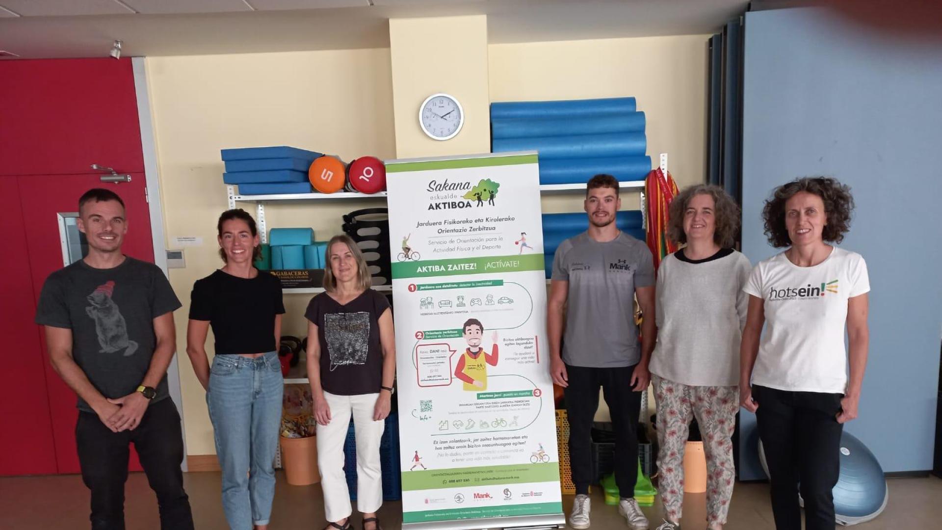 Imagen de la presentación del programa de salud y ejercicio contra el sedentarismo