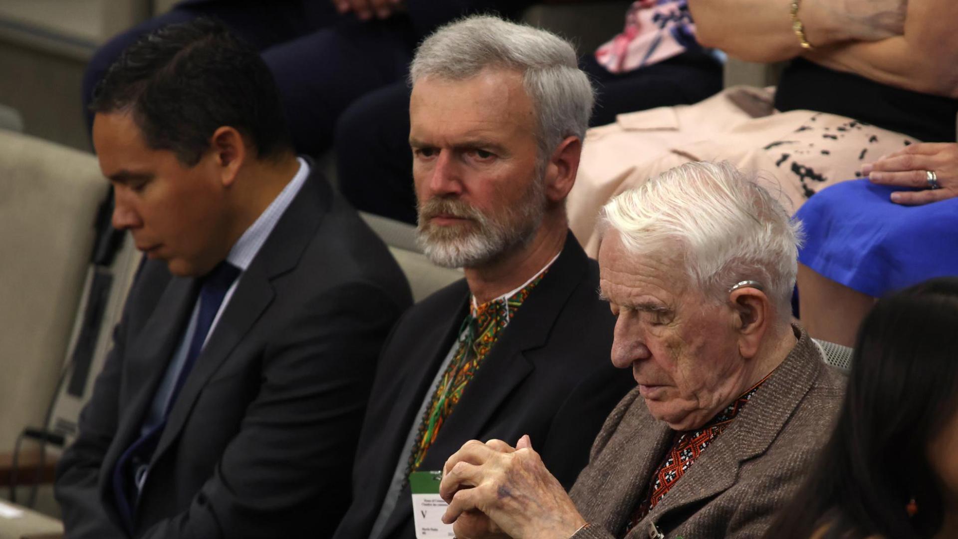 Yaroslav Hunka, homenajeado en el Parlamento canadiense
