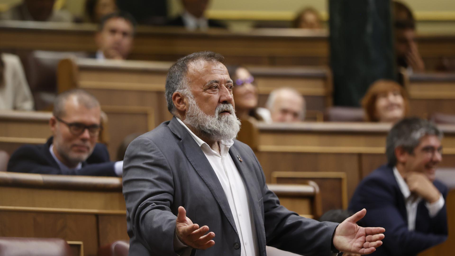 El diputado del PSOE por Teruel Herminio Rufino Sancho Íñiguez