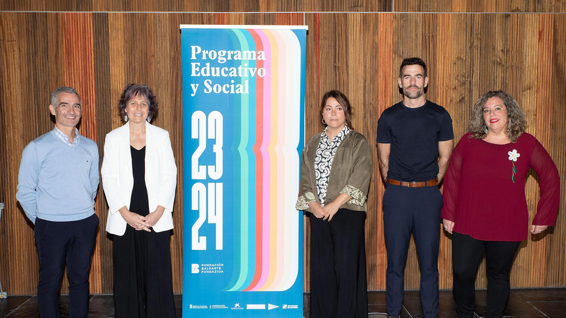 Presentación de la nueva temporada del Programa Educativo y Social de Fundación Baluarte