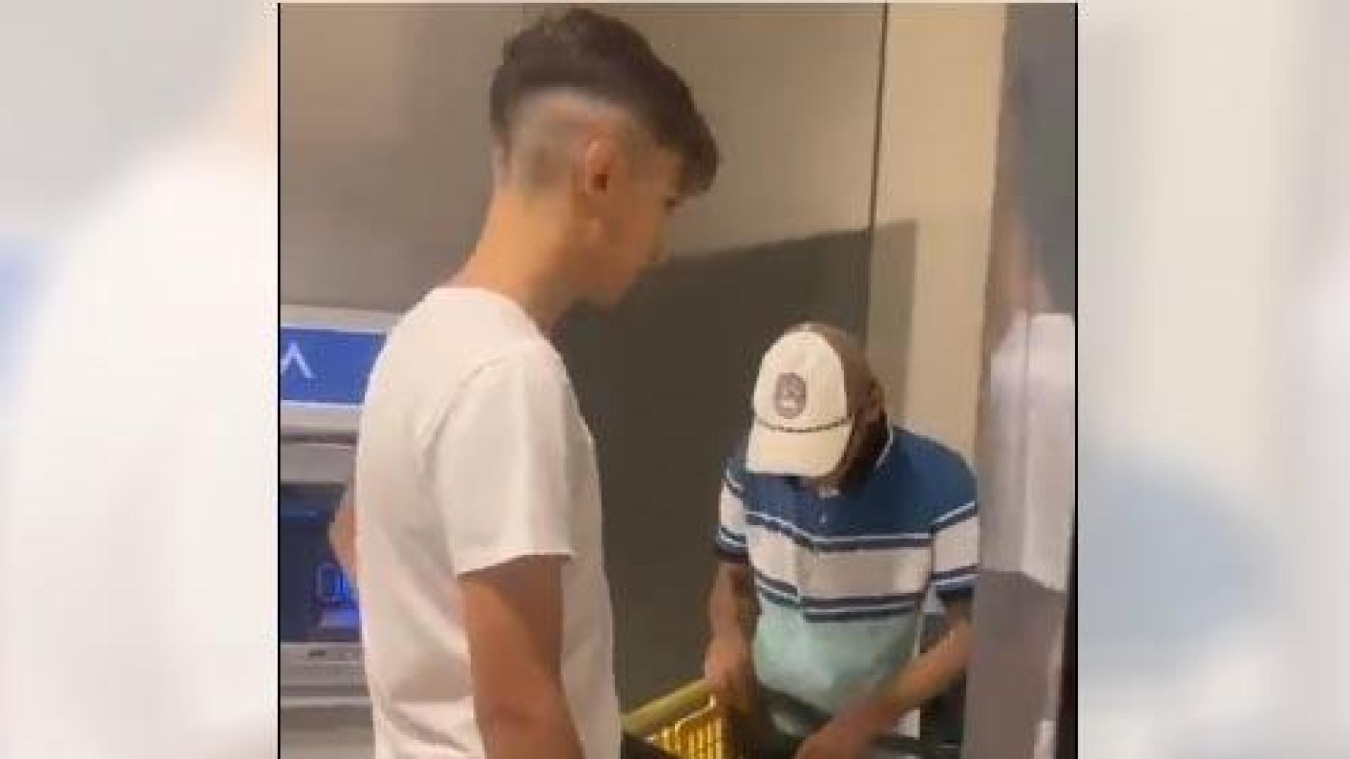 Fotograma del vídeo de la agresión