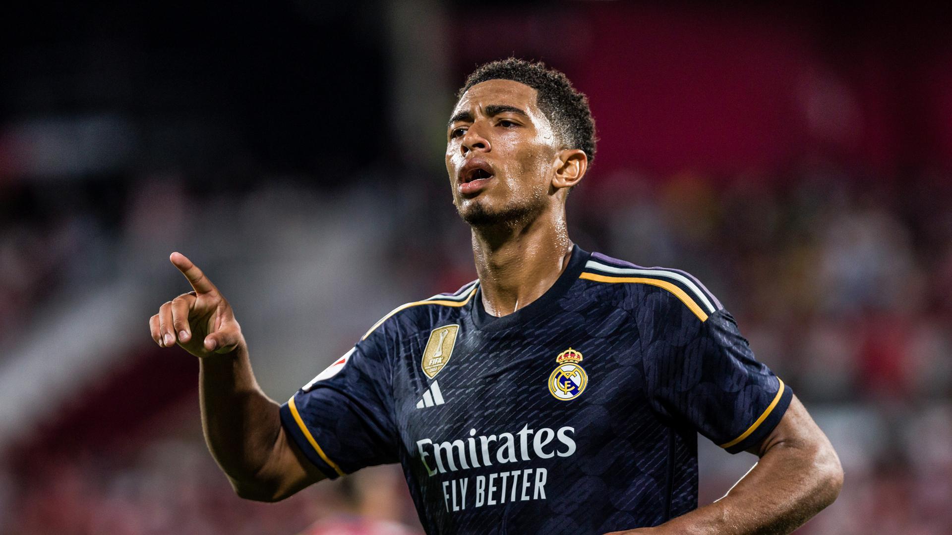 Jude Bellingham, en el último partido de Liga del Real Madrid ante el Girona