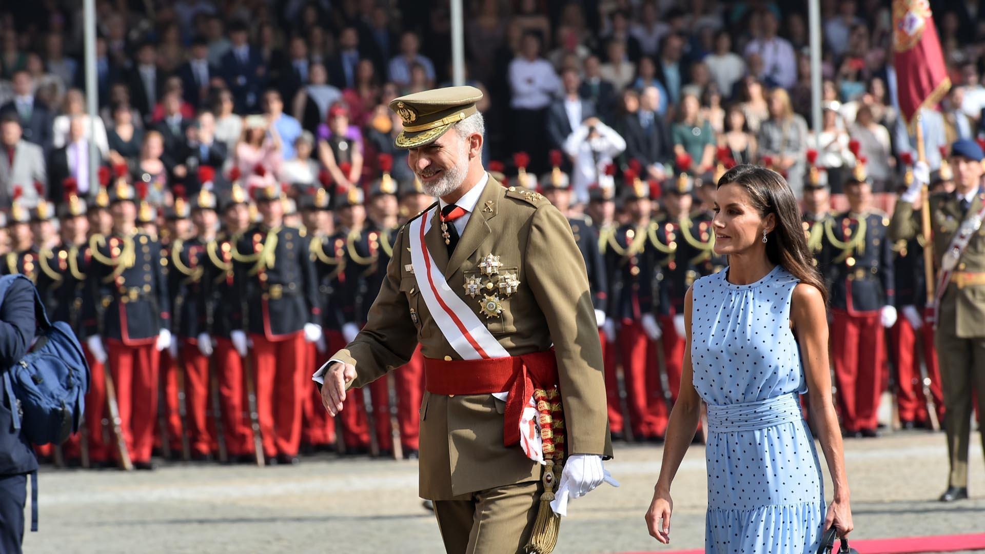 Jura de bandera de la princesa Leonor.
