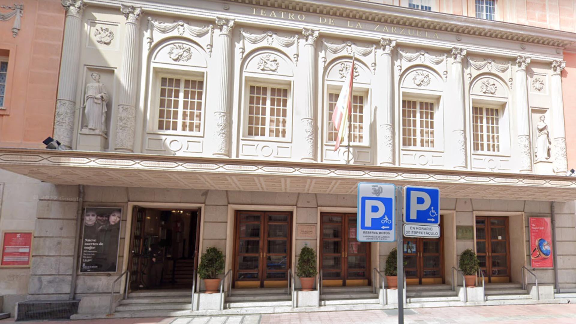 Teatro de la Zarzuela, en Madrid