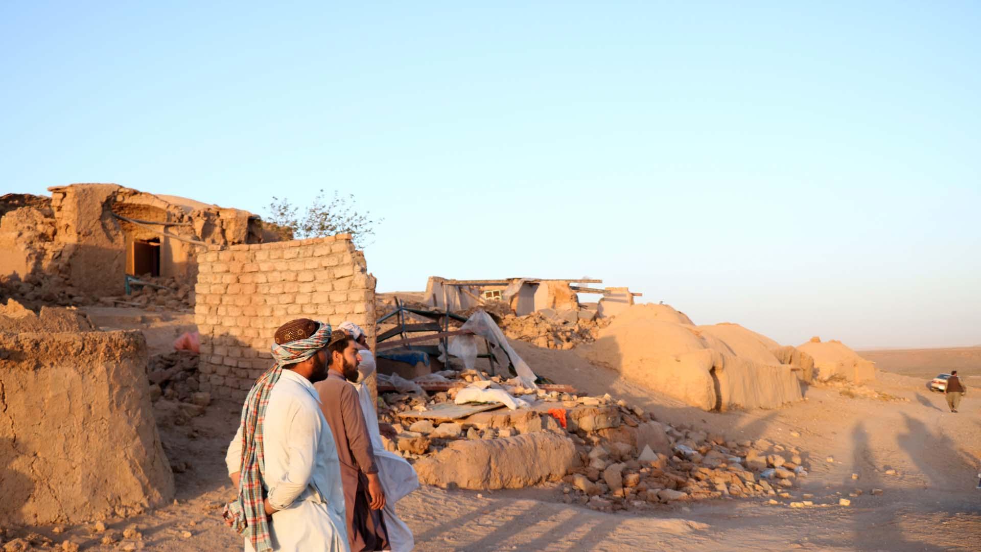 La mayoría de las víctimas por los terremotos se encuentran en 13 aldeas de Zindah Jan, epicentro de los seísmos