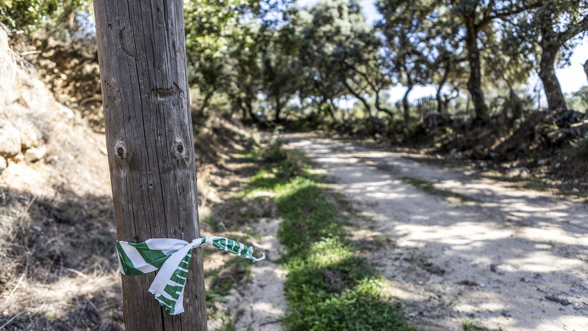Lugar donde fue encontrado el cuerpo sin vida de la vecina de Pelahustán