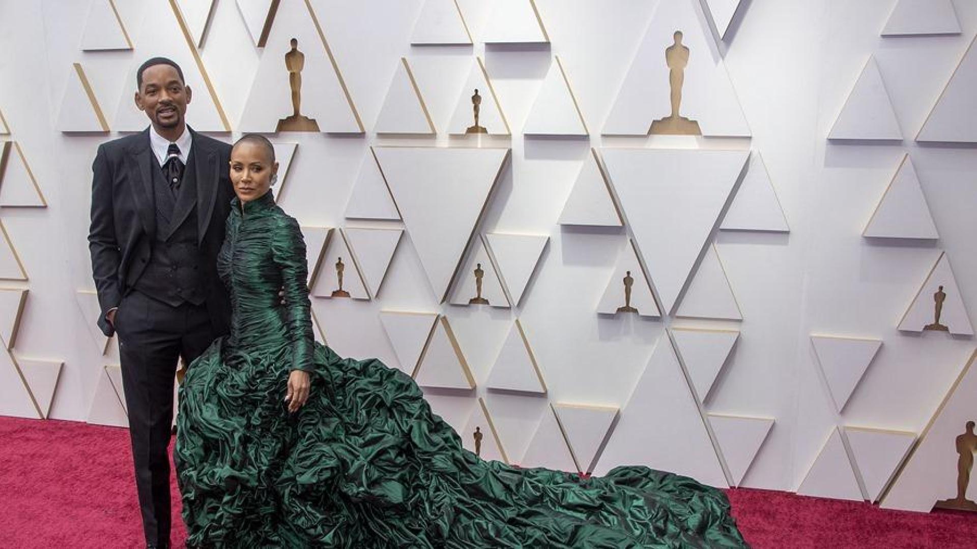 Will Smith y Jada Pinkett Smith en la alfombra roja de los Oscars, en una imagen de archivo