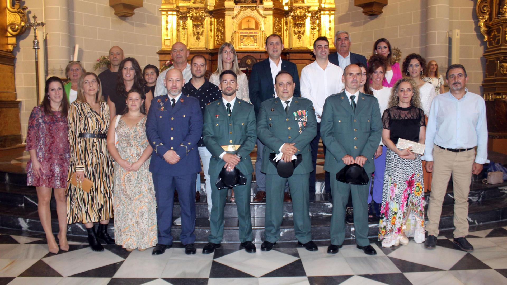 CASCANTE La Guardia Civil de Cascante inició ayer su fiesta con una misa en la iglesia de la Asunción oficiada por el nuevo párroco, Francisco Javier Aramendía, y con la presencia de los alcaldes, además de la ciudad, de Ablitas, Barillas, Monteagudo y Tulebras.