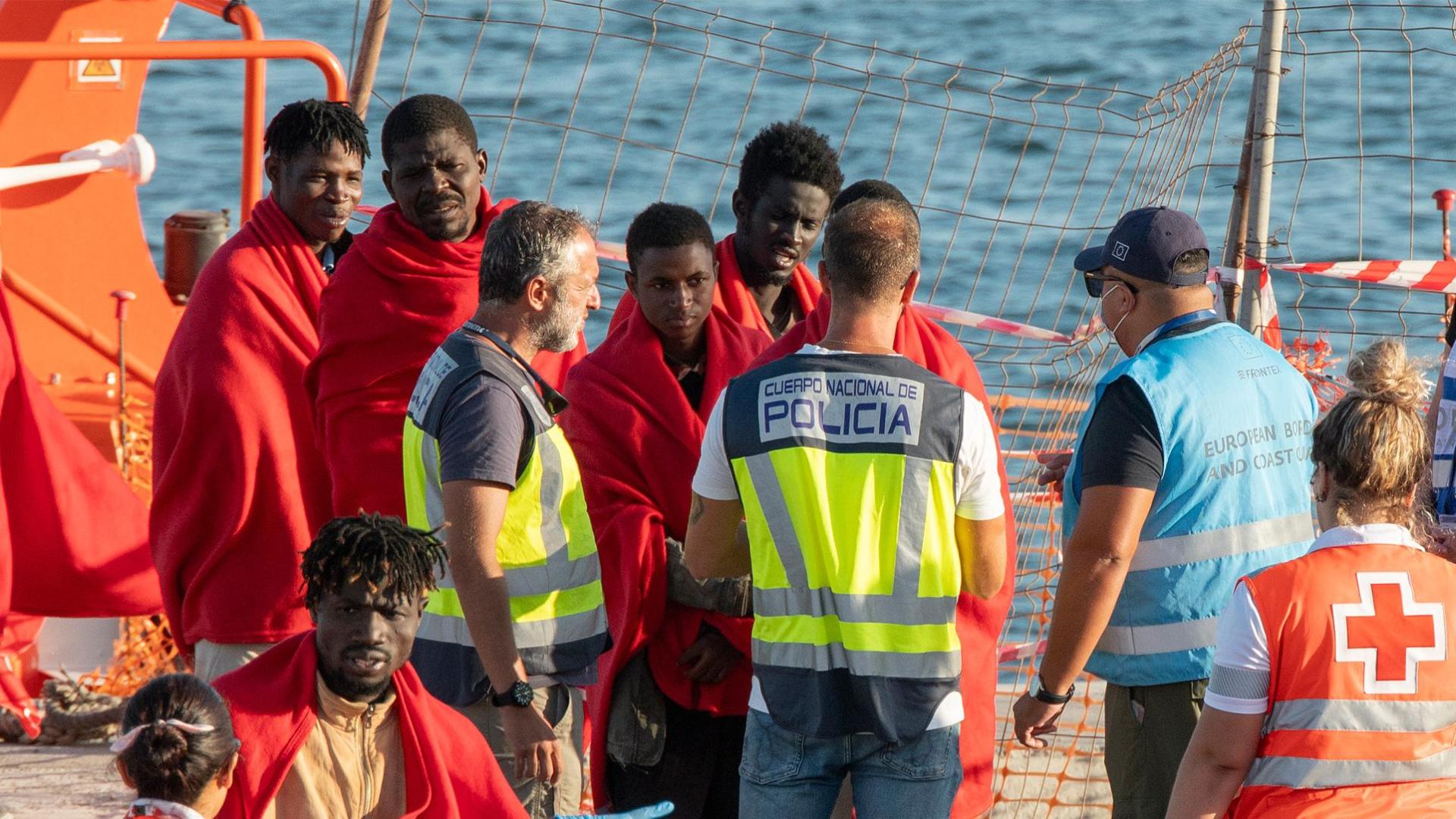 Inmigrantes llegados a las Islas Canarias