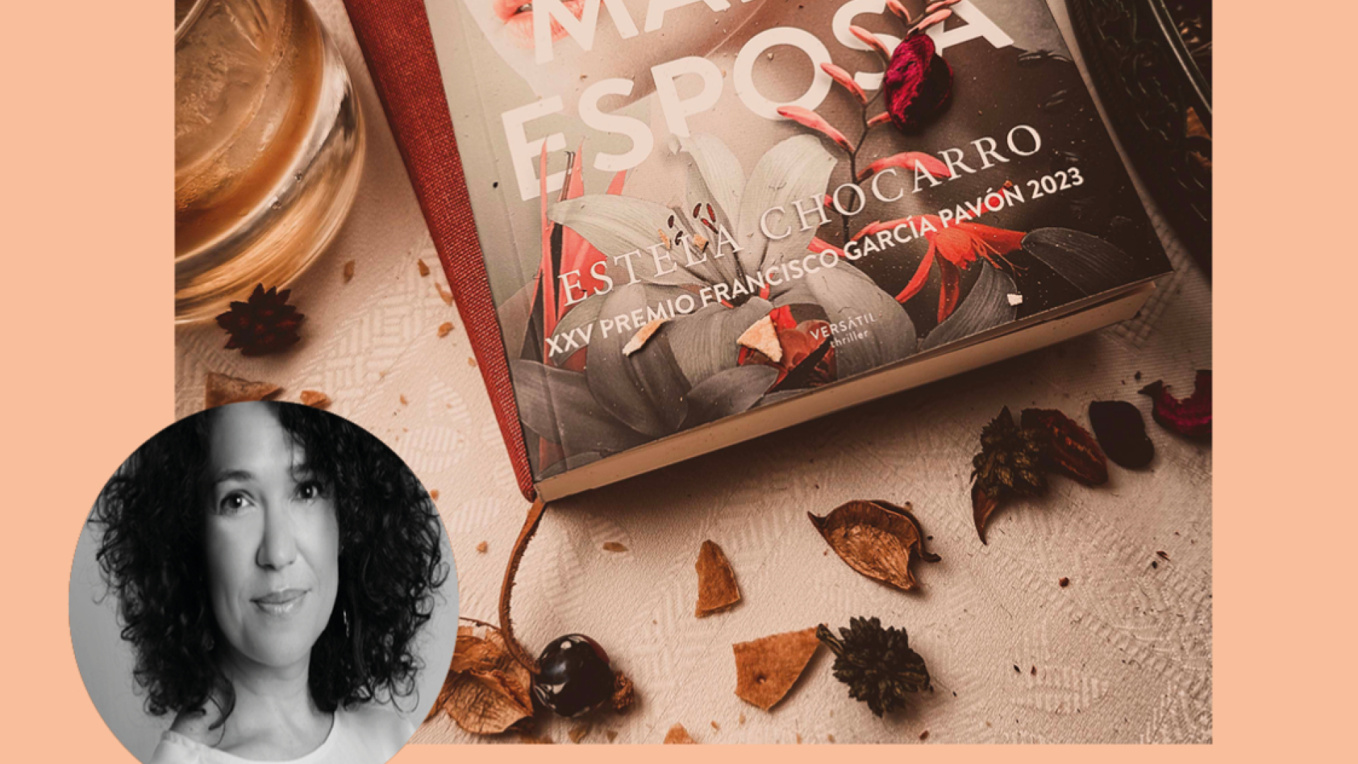 Estela Chocarro, autora de la novela 'La mala esposa', estará esta tarde en Ámbito Cultural.