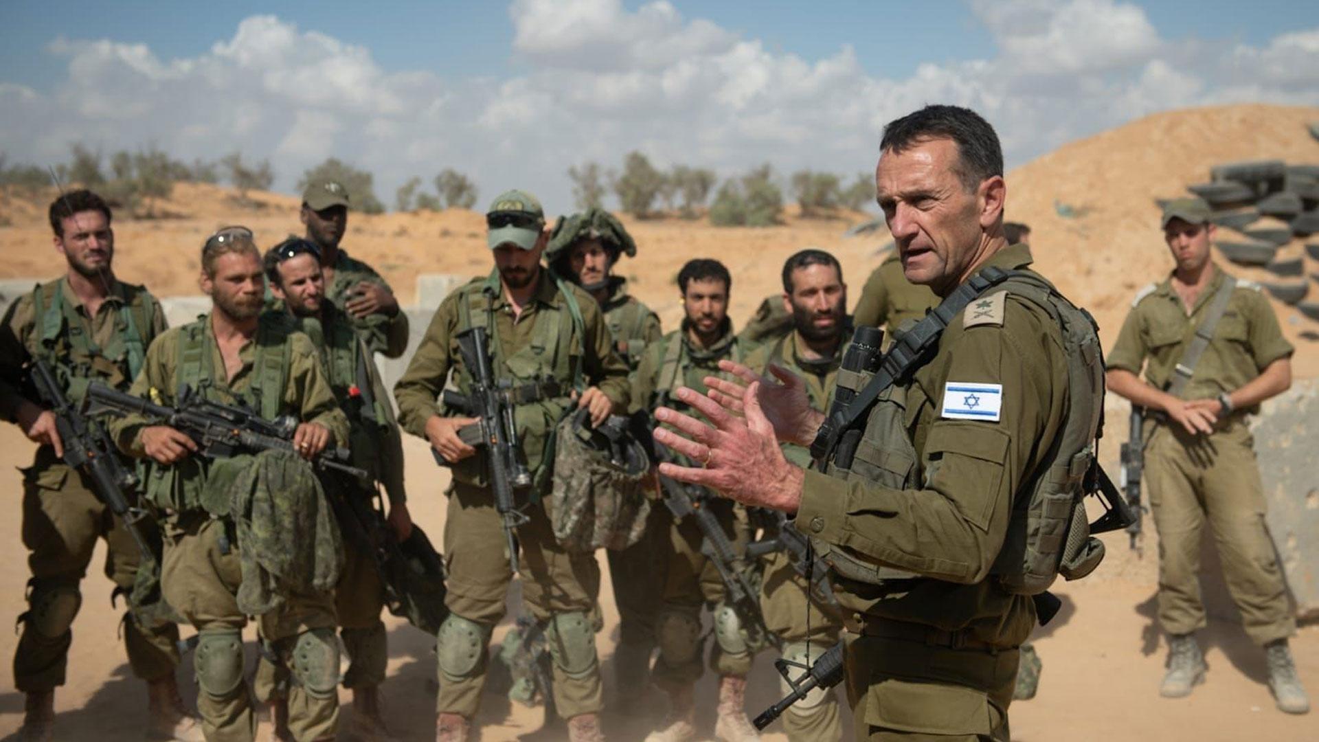 El jefe del Estado Mayor de las Fuerzas Armadas israelíes, el general  Herzi Halevi