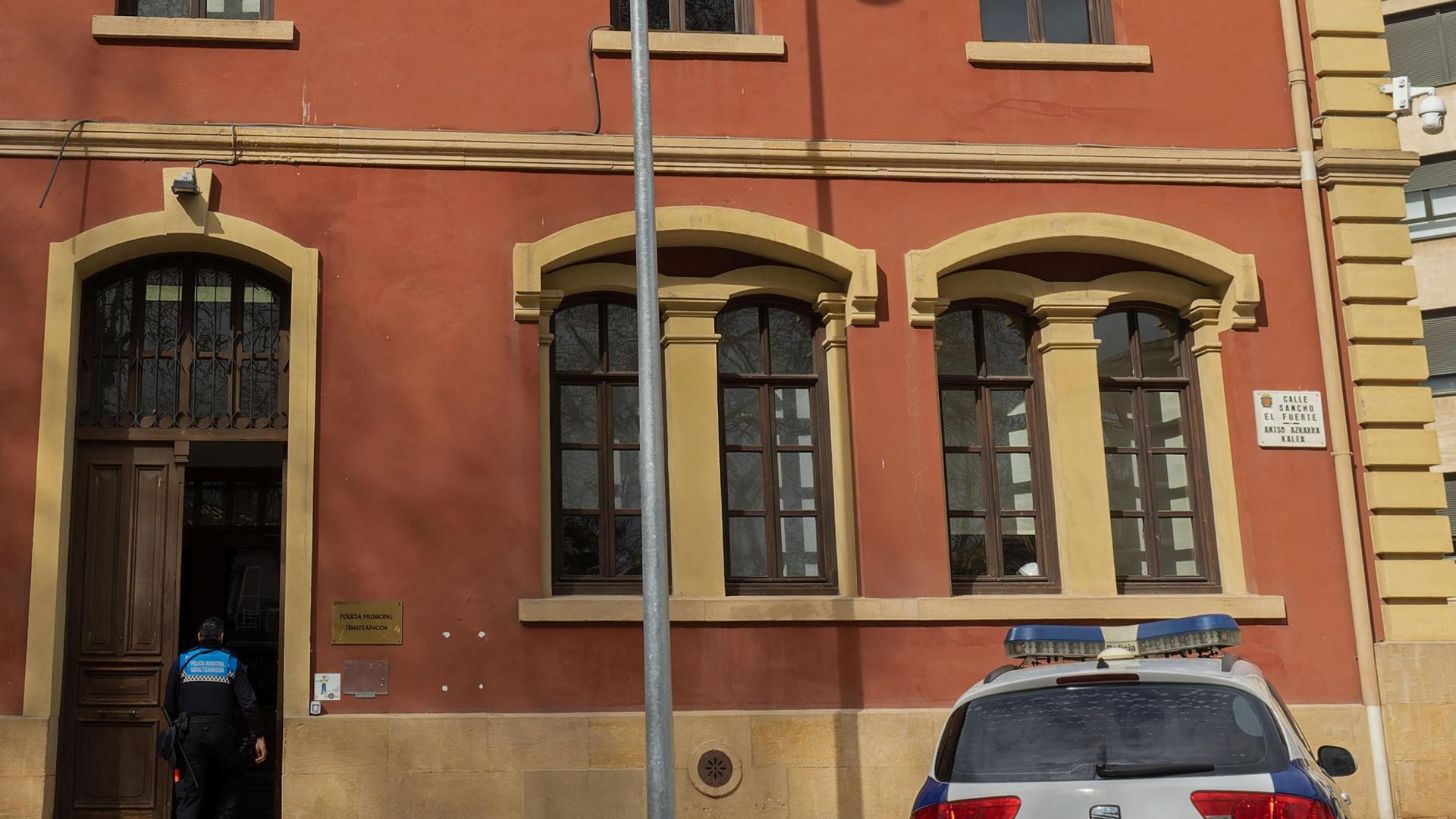 Dependencias de Policía Municipal en el Ayuntamiento de Estella