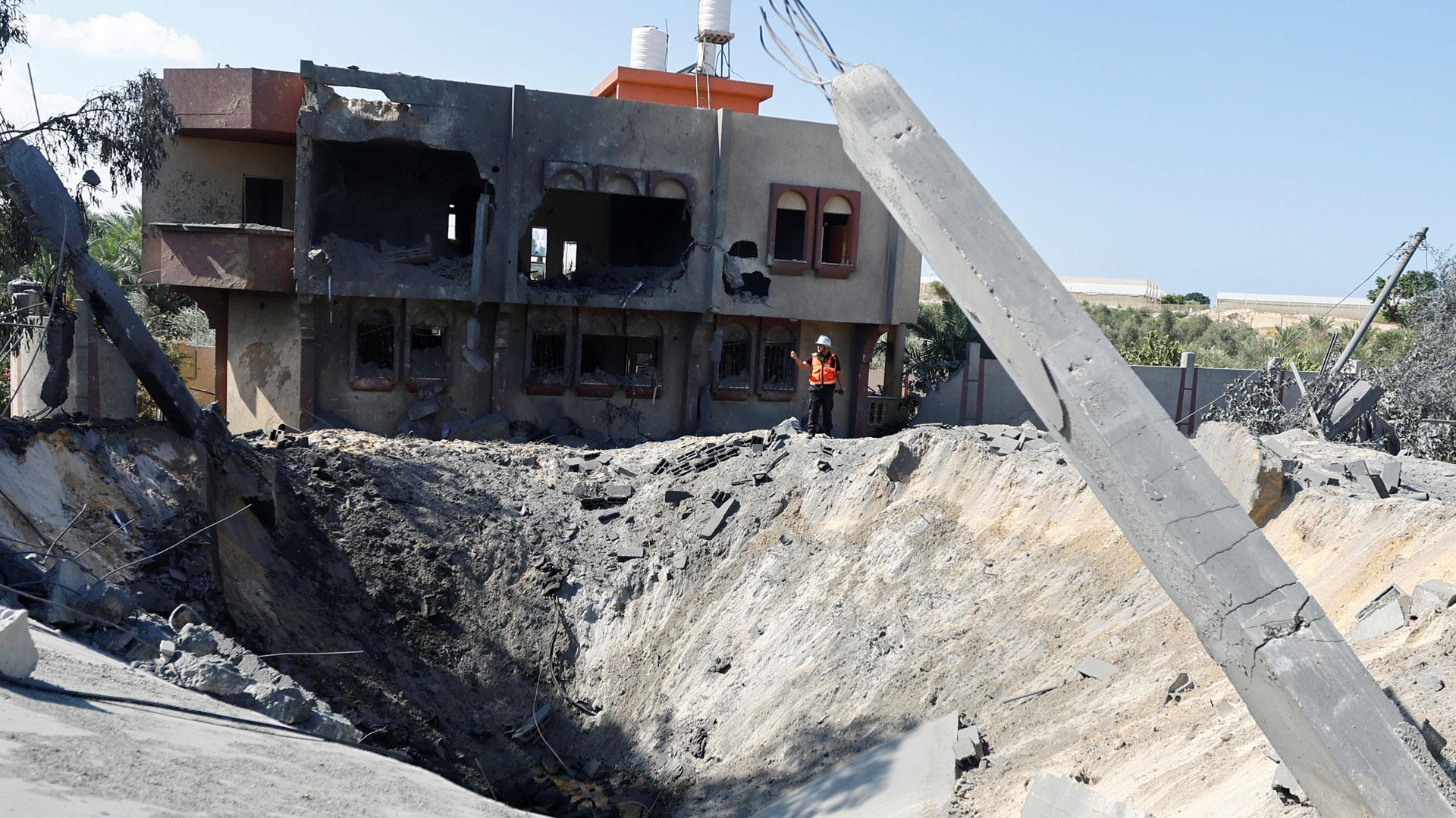 Daños causados por los bombardeos del ejército de Israel a la Franja de Gaza