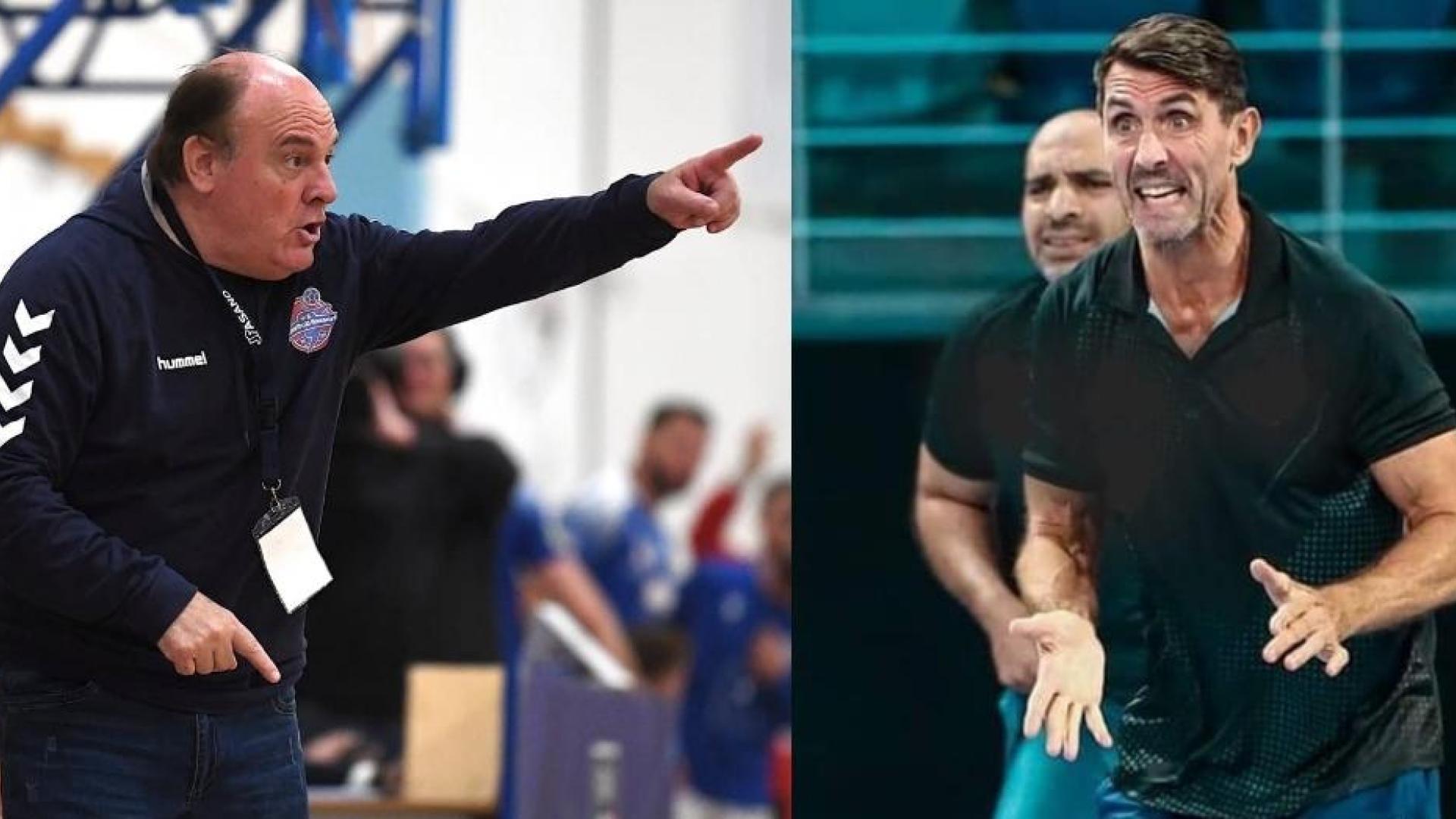'Zupo' Equísoain y Mateo Garralda, dos entrenadores navarros en la liga italiana de balonmano