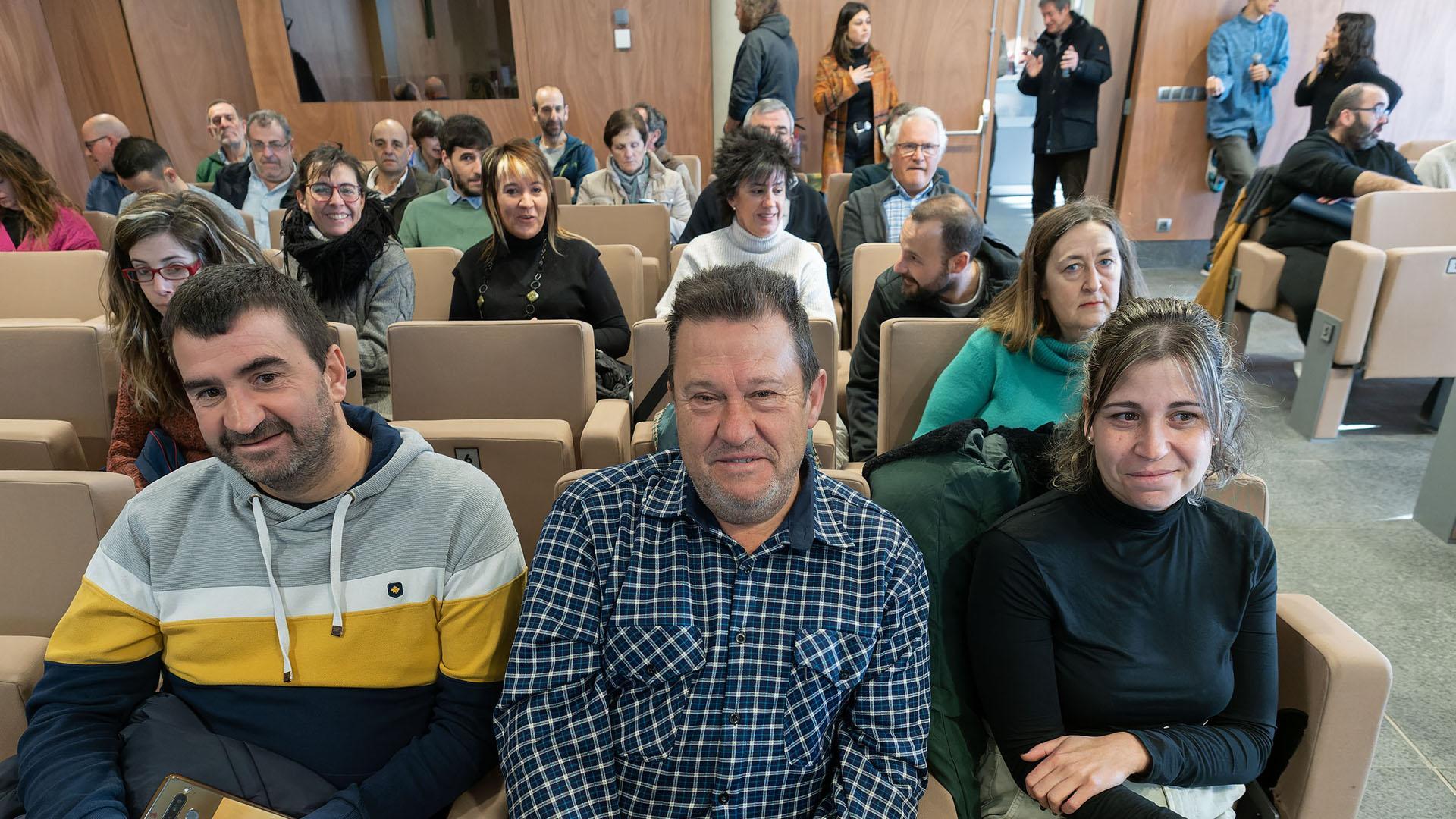 Un acto organizado por Teder durante la pasada legislatura, con presencia de alcaldes de Tierra Estella
