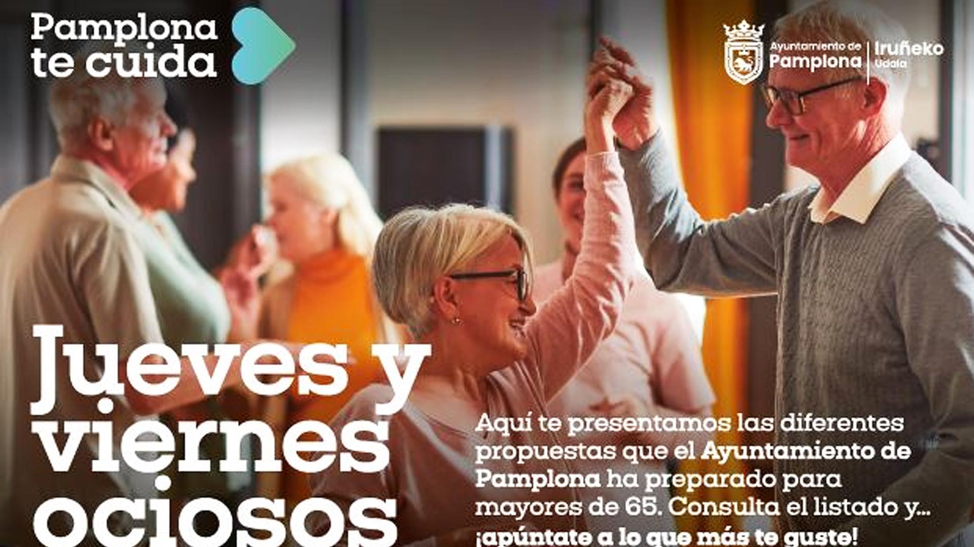 Cartel del programa municipal 'Jueves y viernes ociosos'