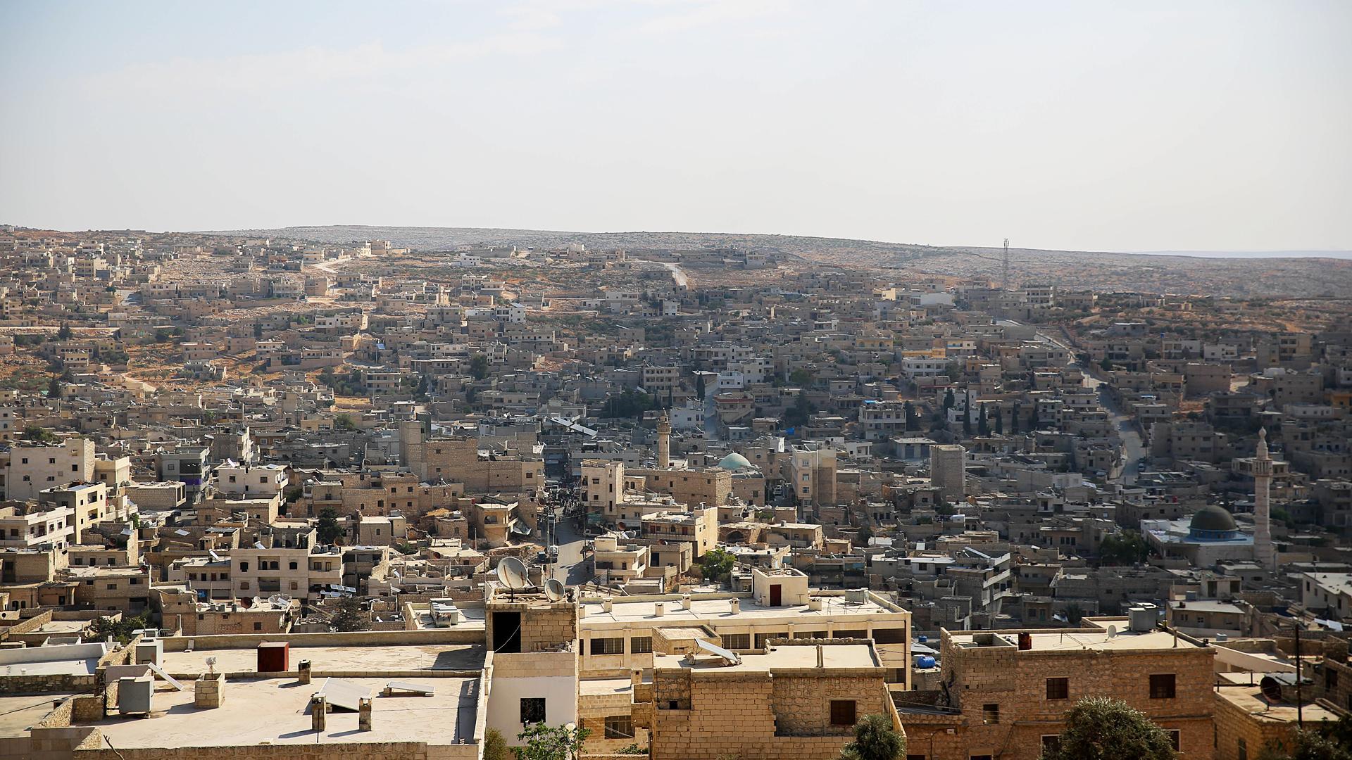 Imagen general de la provincia de Daraa donde se produjo el ataque del Ejército israelí