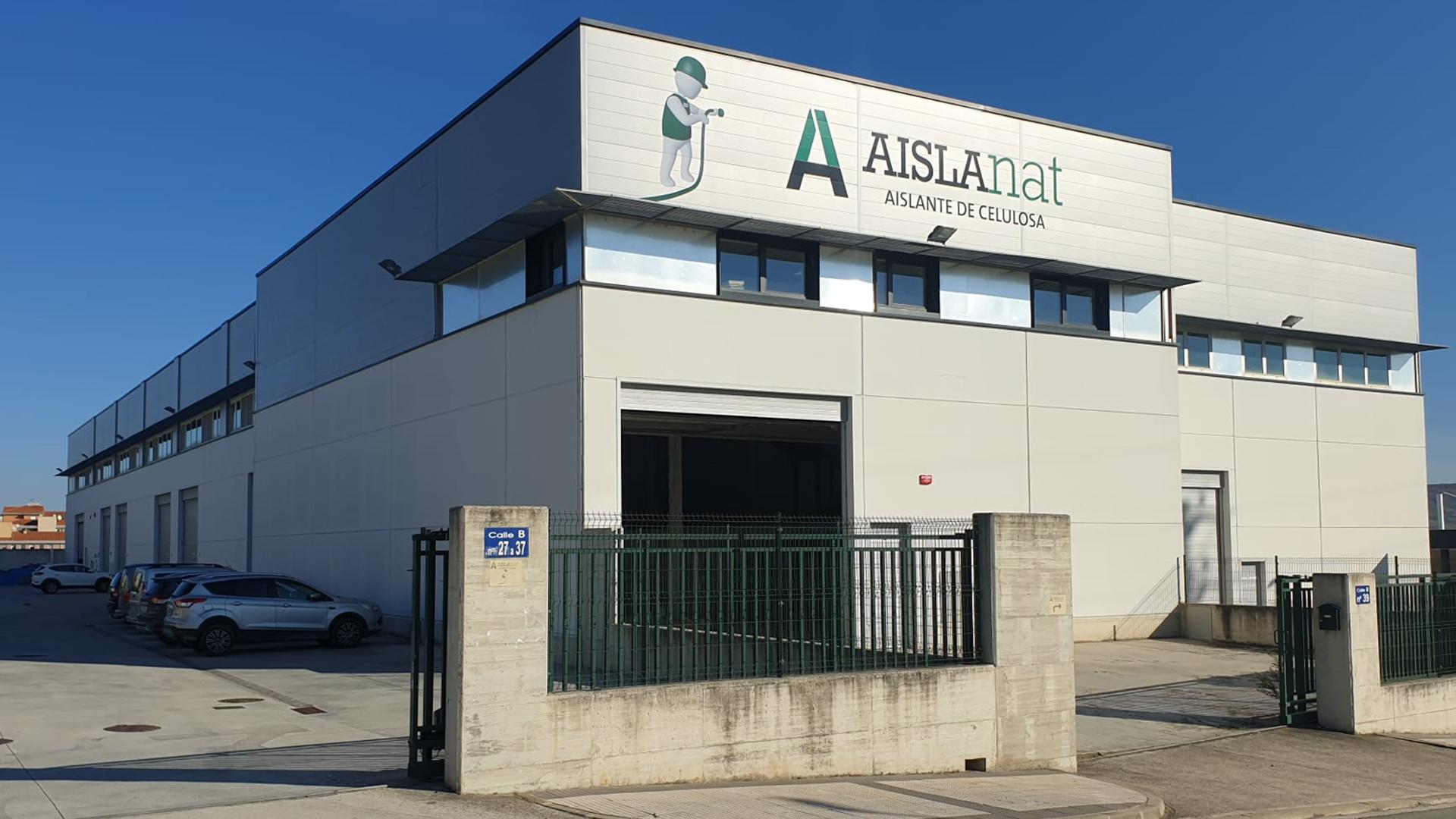 Exterior de las nuevas Instalaciones de Aislanat
