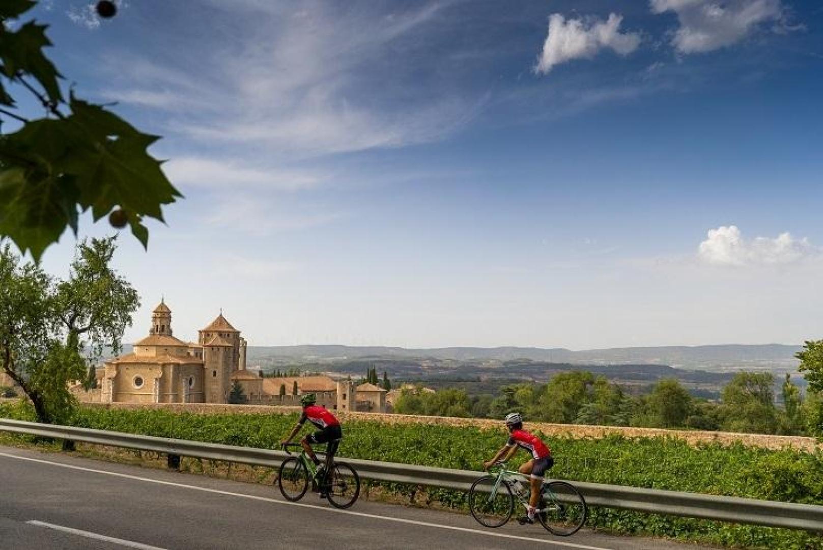 Monasterio de Poblet, donde aún existe la vida monástica
