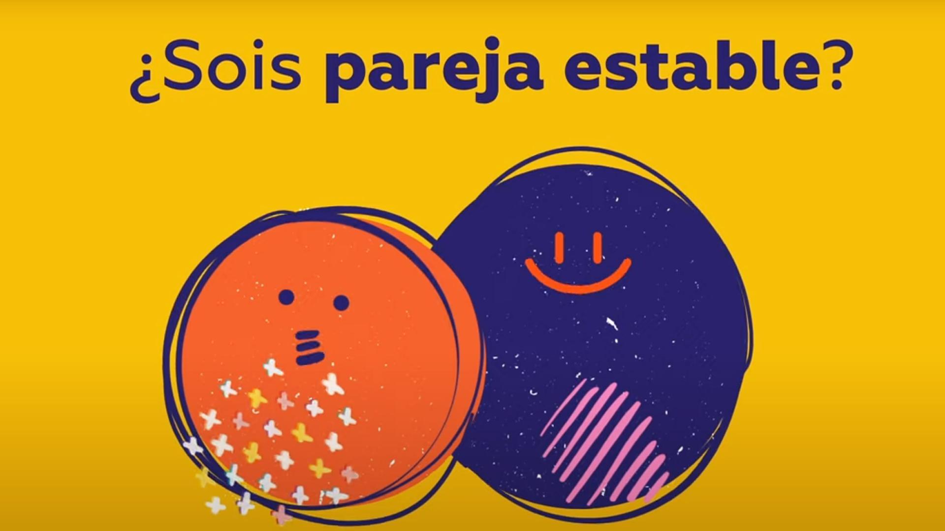 Imagen de la campaña de inscripción en el Registro de Parejas Estables del Gobierno de Navarra