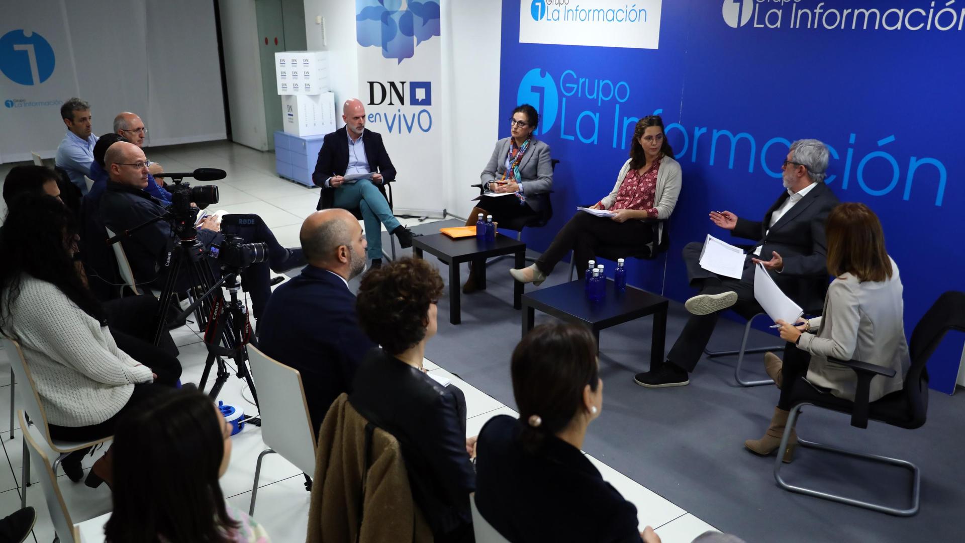 Imagen del foro sobre vivienda y juventud celebrado en Diario de Navarra