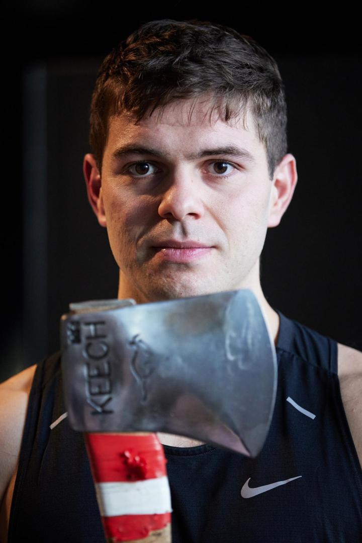 ETXEBERRIA.  Joxean Etxeberria, Ziga (24 años). 3º Campeonato de Euskadi