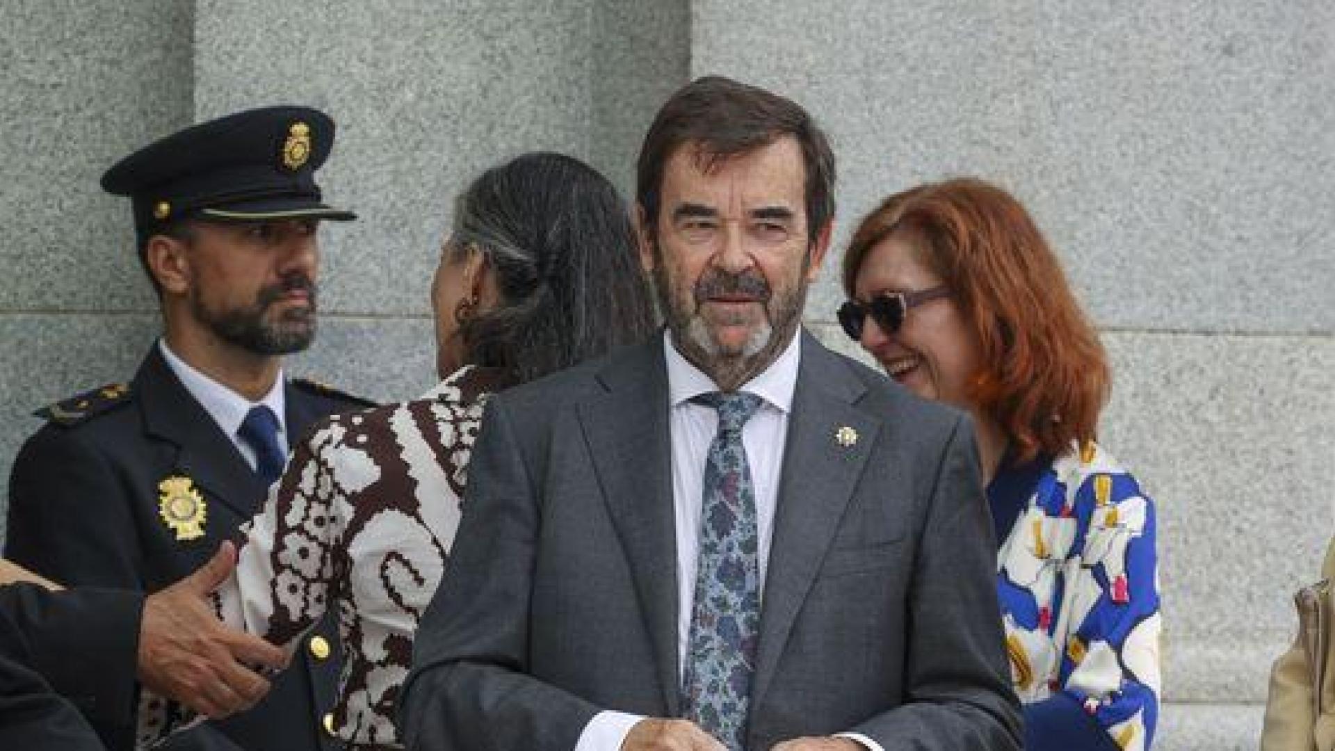 El presidente interino del Consejo General del Poder Judicial (CGPJ), Vicente Guilarte