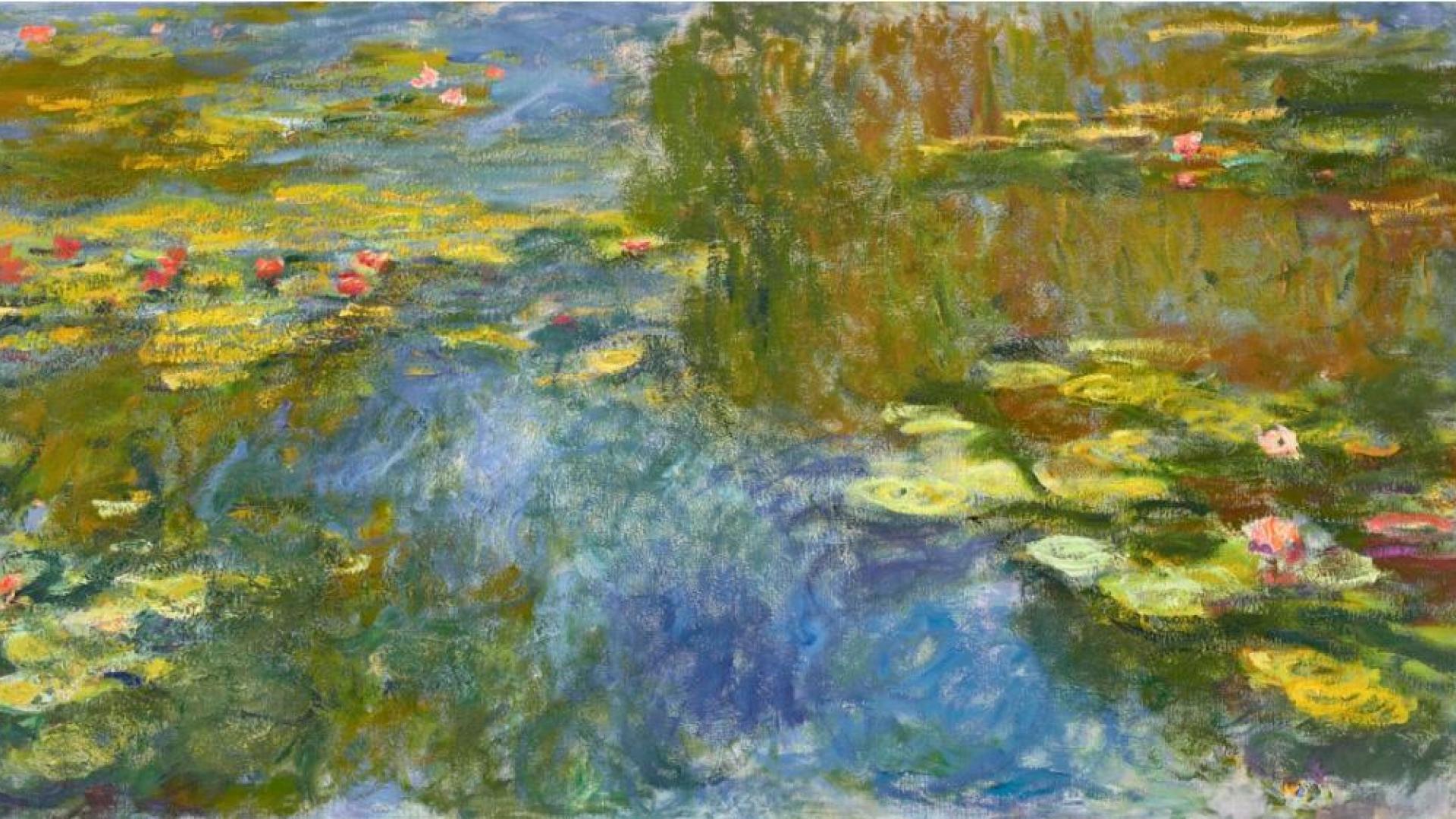 'Le bassin aux nymphéas' ('El estanque de nenúfares') de Claude Monet