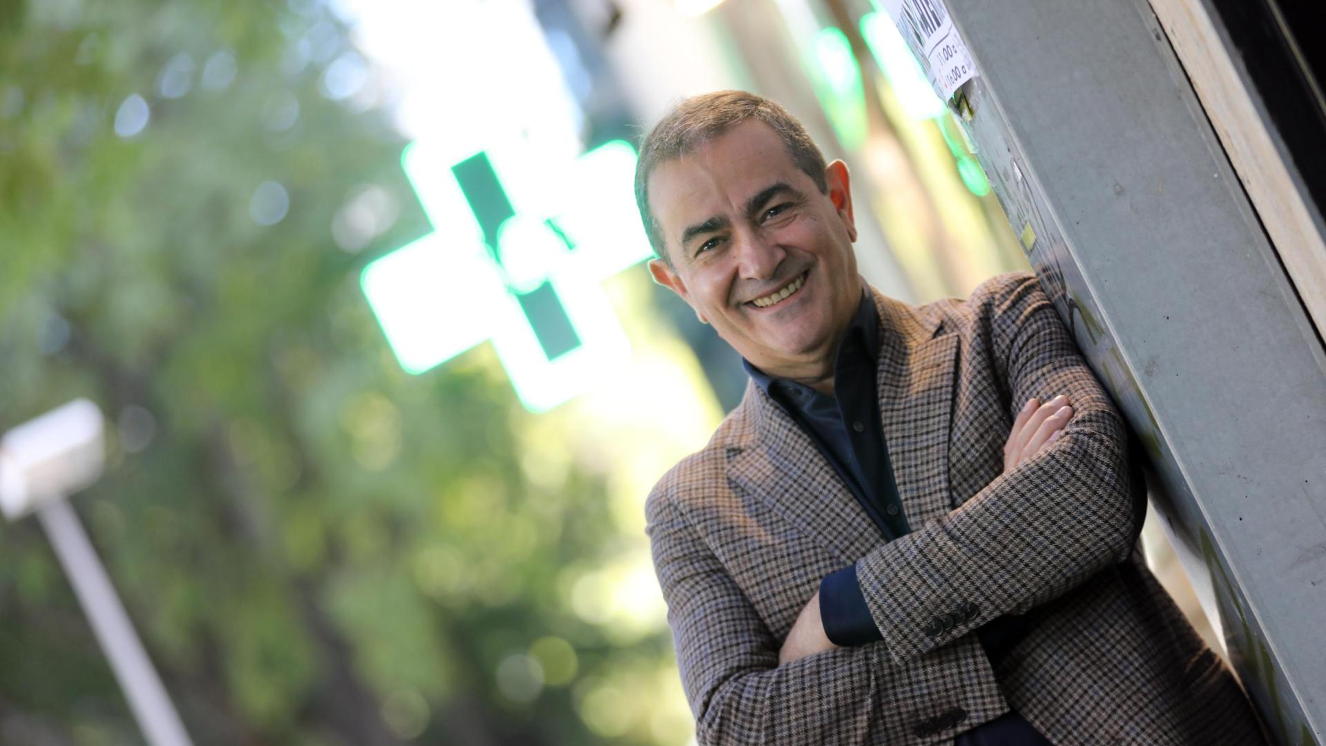 Alberto Mantilla Blanco, presidente del Colegio Oficial de Farmacéuticos de Navarra.