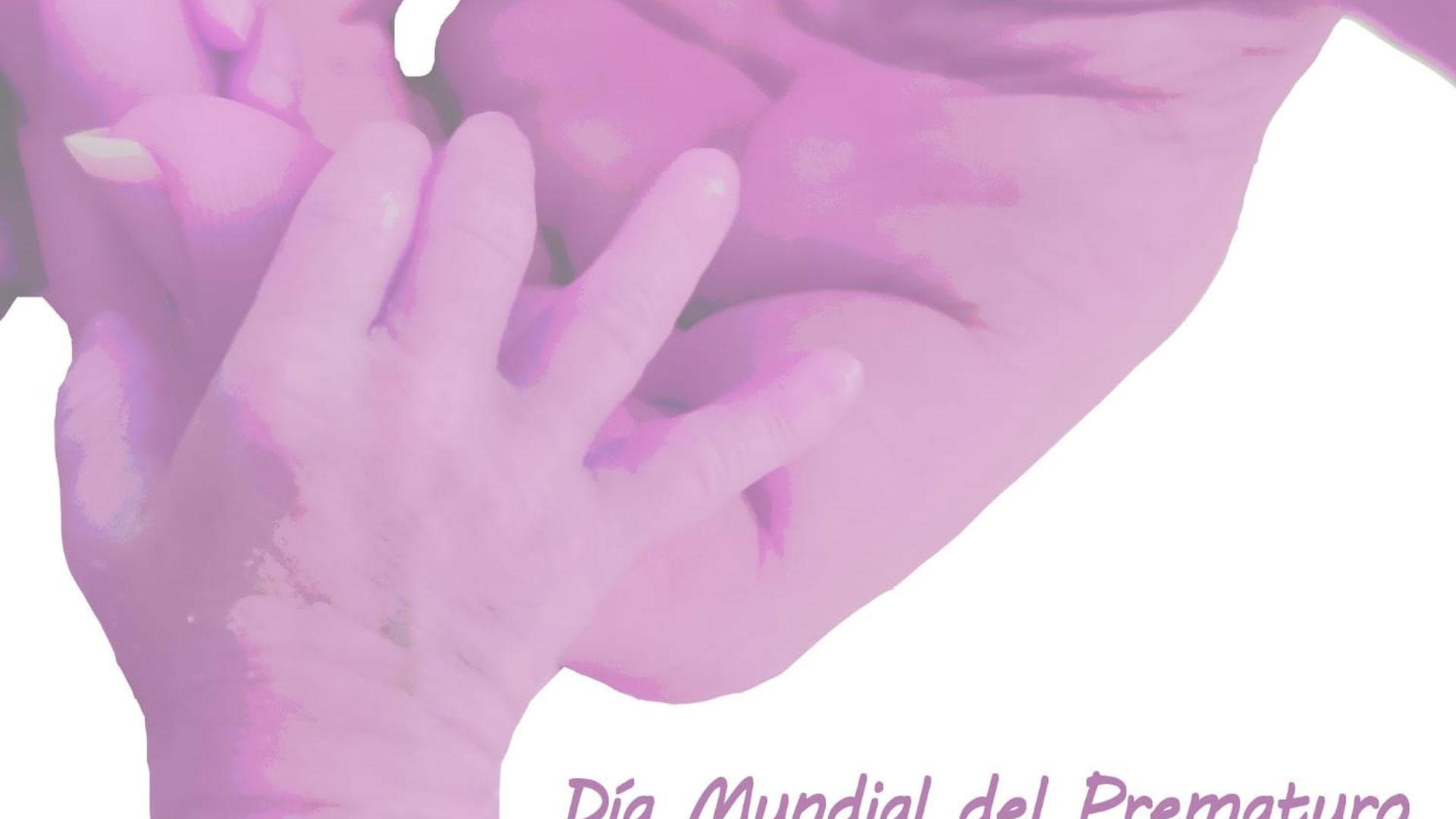 Cartel promocional de la celebración del Día Mundial del Prematuro en Navarra