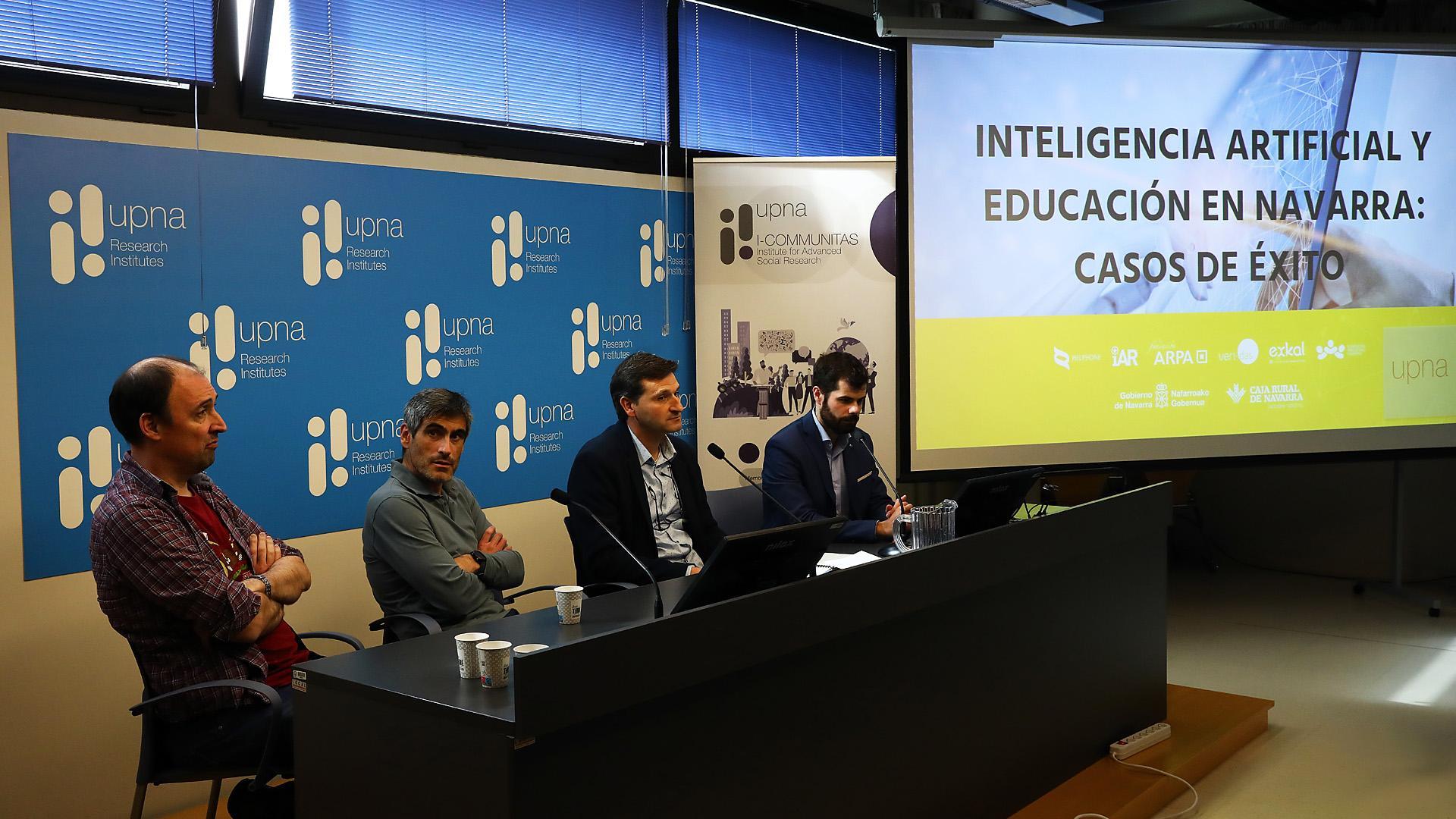 Javier Martínez Baigorri, Fernando Ruiz Tadeo, Alvaro Marañón Romero e Iñigo Olcoz