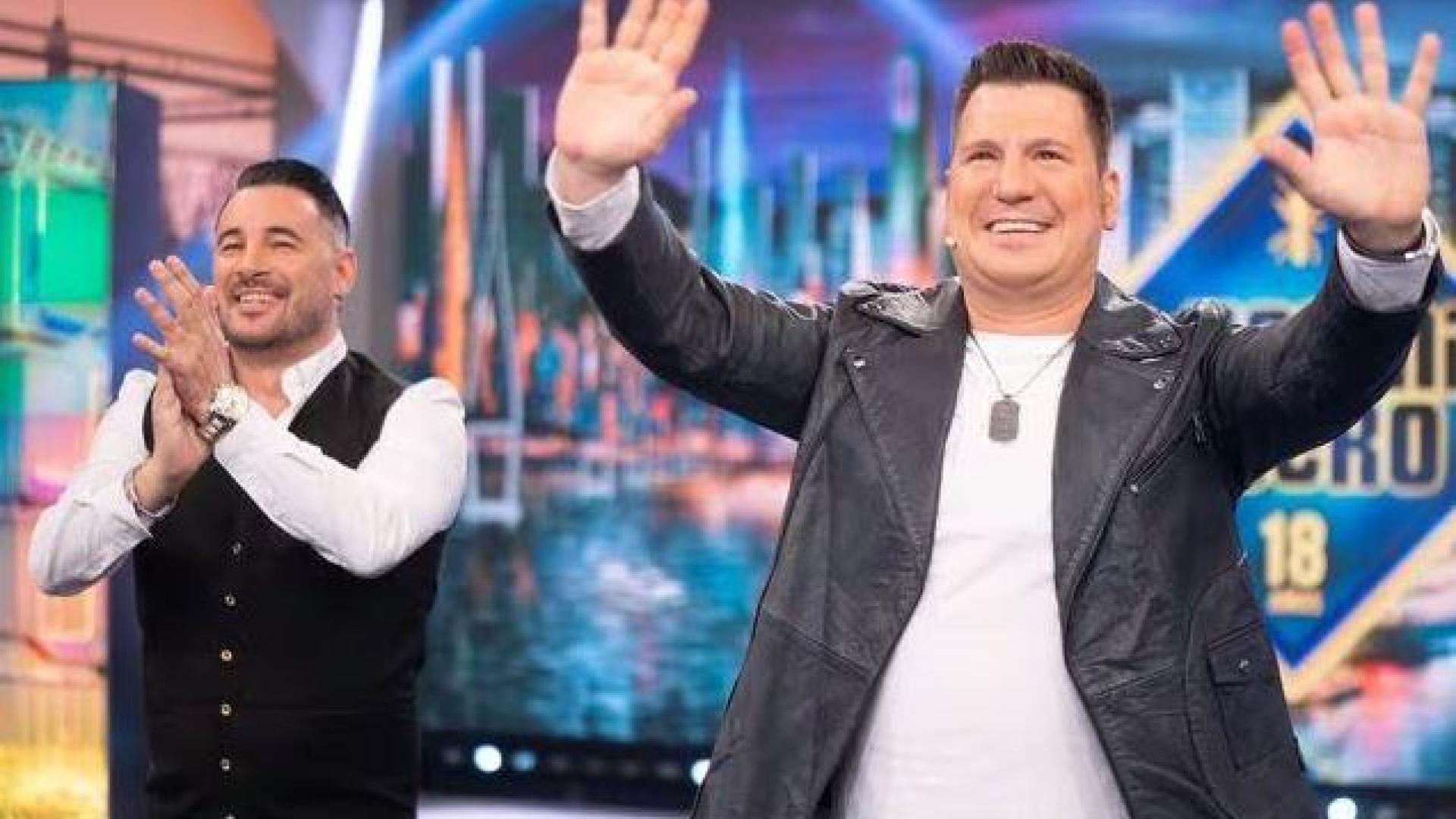 Andy y Lucas, en el plató de El Hormiguero
