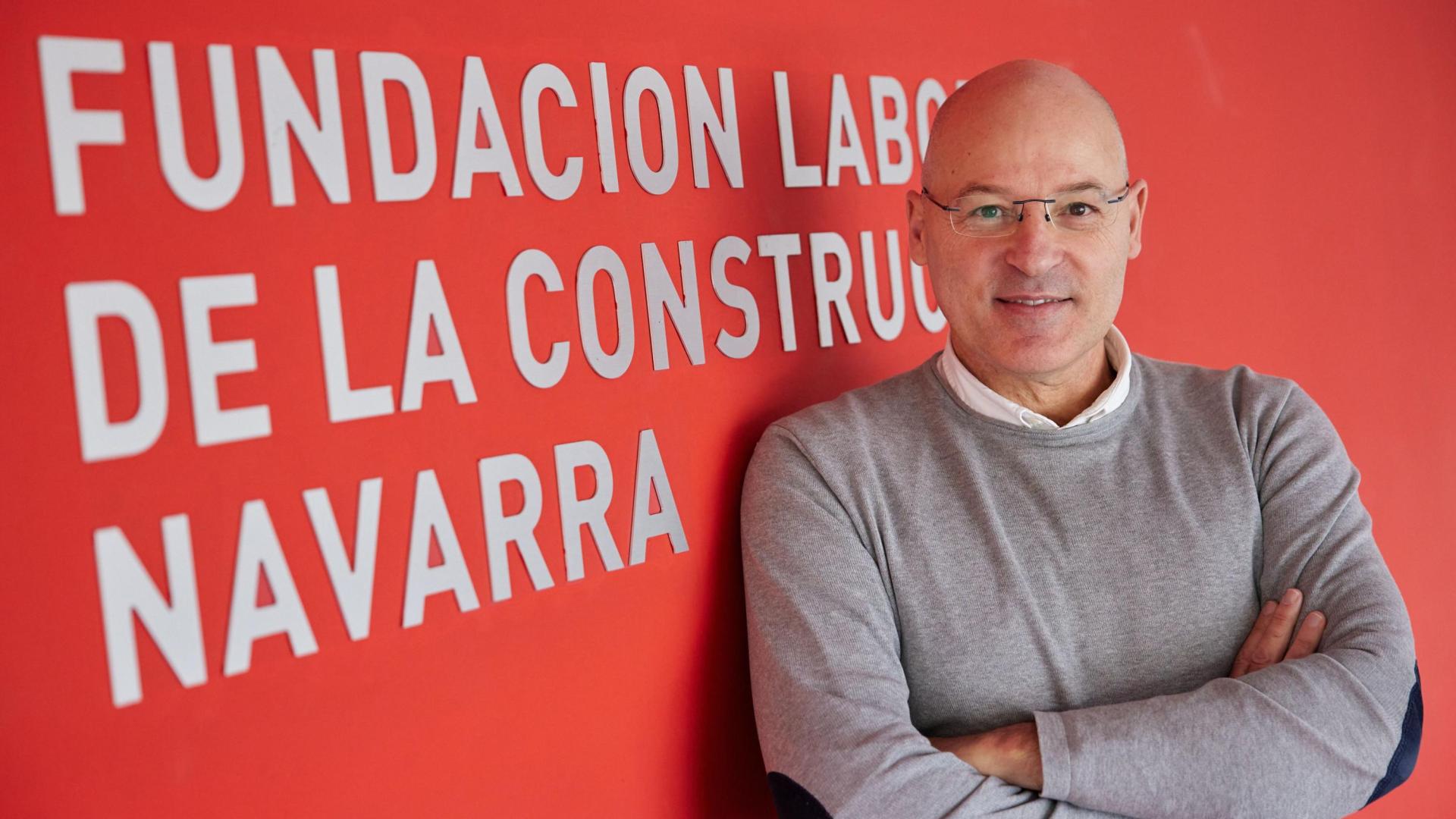 A* Jesús Garzaron
F* 2023_11_09
T* Emilio Lezana, director de la Fundación Laboral de la construcción.
L* Areta.