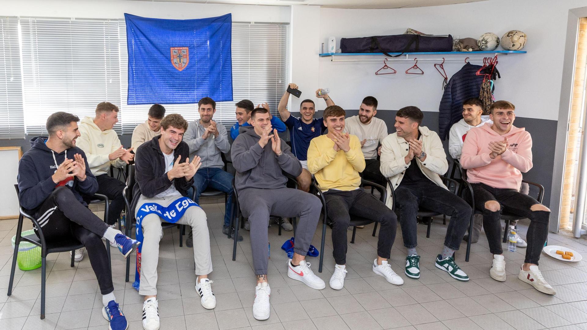 Alegría contenida en el Valle de Egüés al conocer el rival en la Copa del Rey