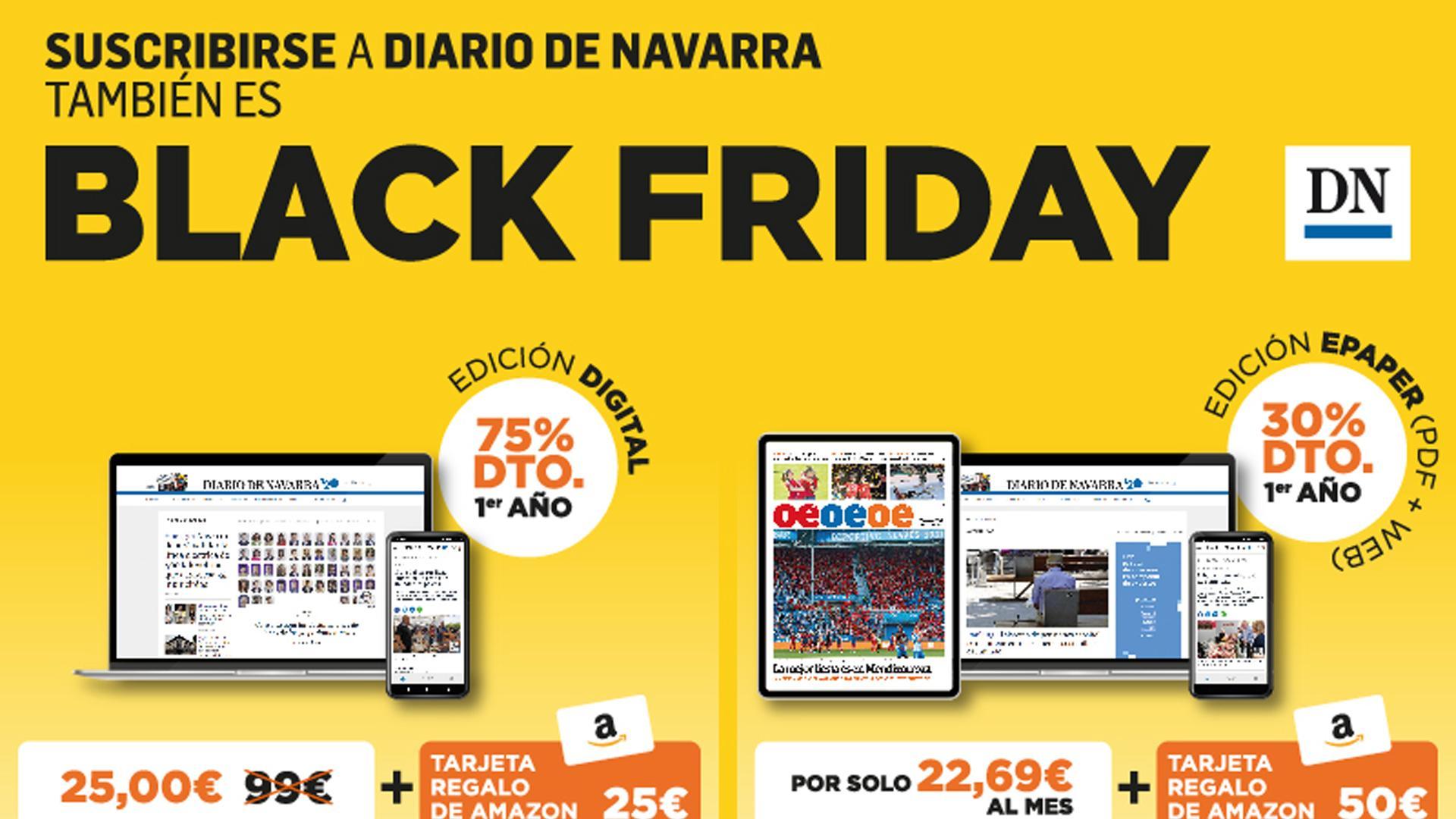 Oferta de Black Friday de Diario de Navarra