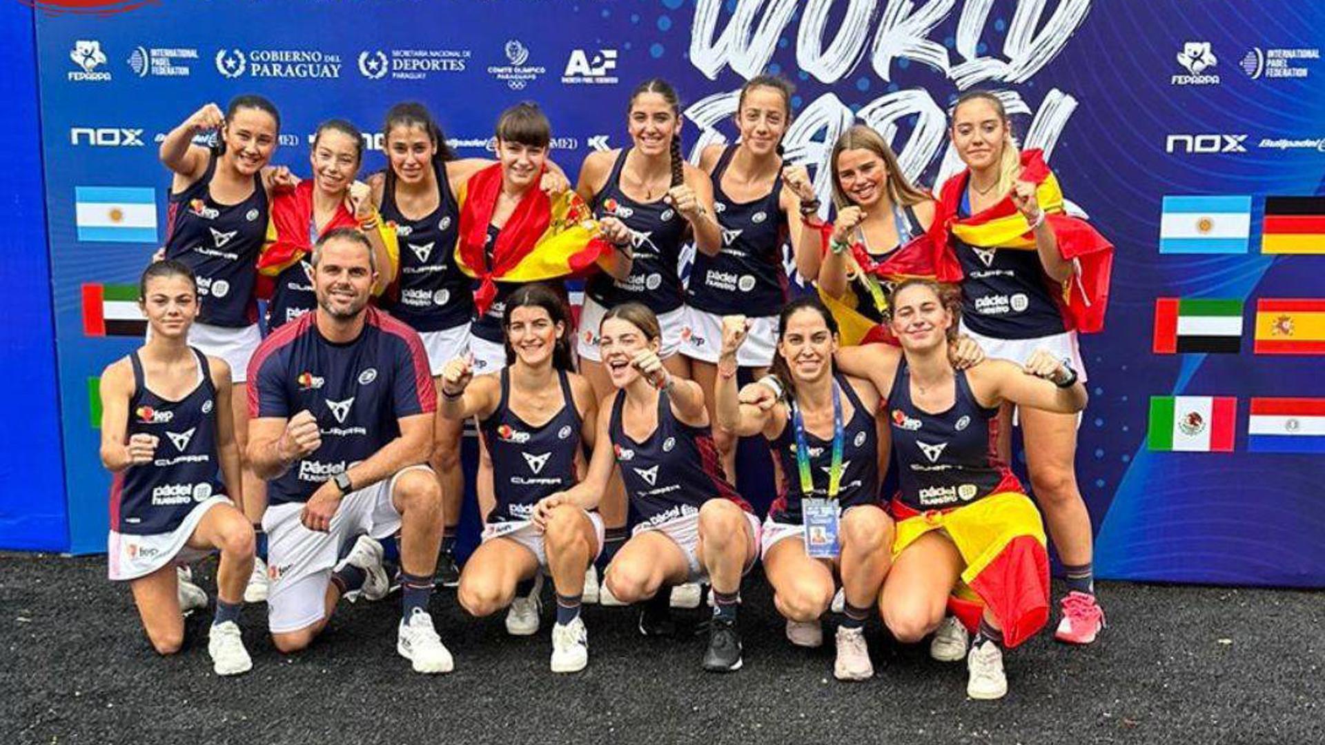 Martina Calvo y María Belloso, campeonas del mundo en Paraguay