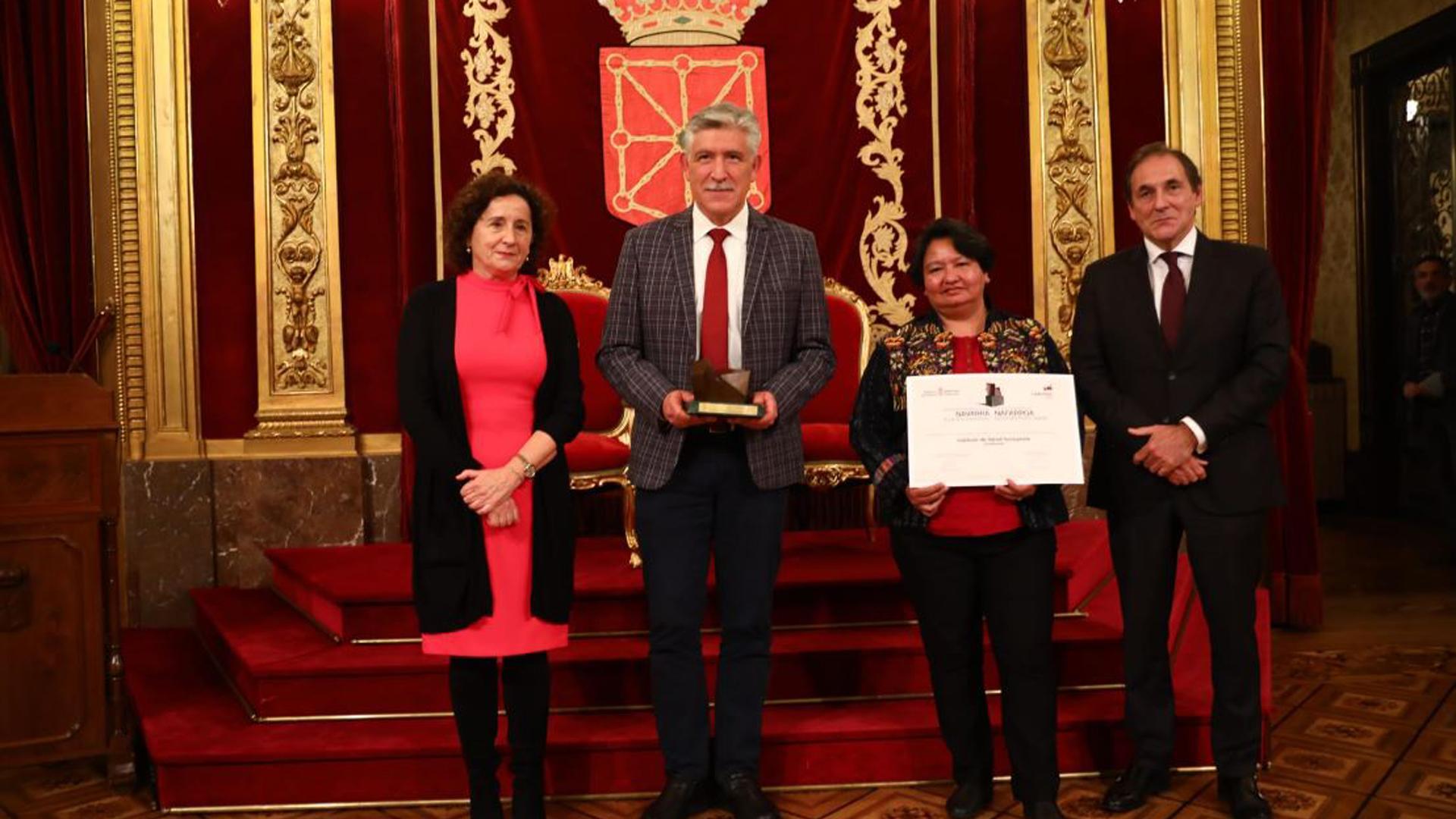 Navarra reconoce la trayectoria del Instituto de Salud Incluyente de Guatemala