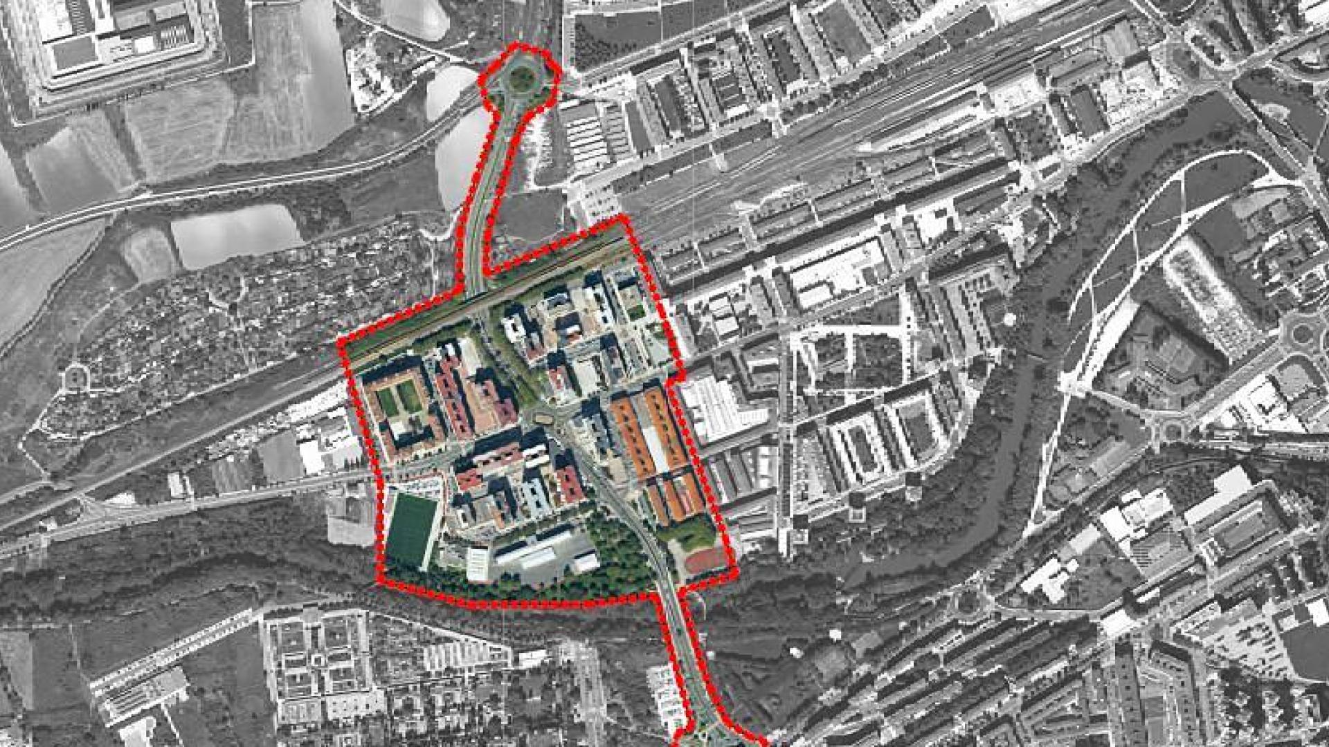 Zona de San Jorge en al que se realizarán los trabajos