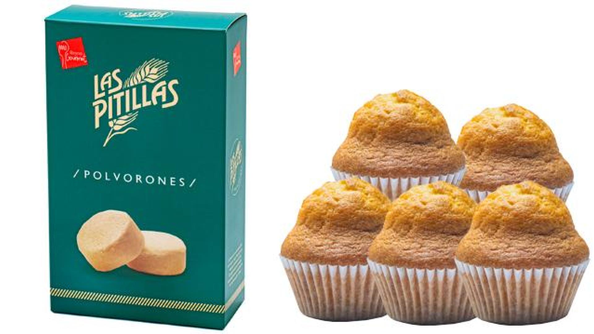 Polvorones y magdalenas de Las Pitillas