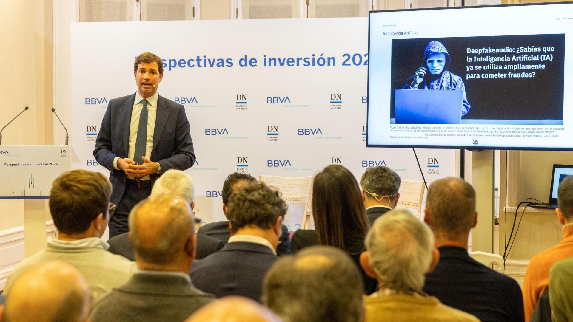 Lorenzo Coletti, de Pictet, habló sobre el creciente riesgo de ciberataques a particulares, empresas y Administraciones Públicas