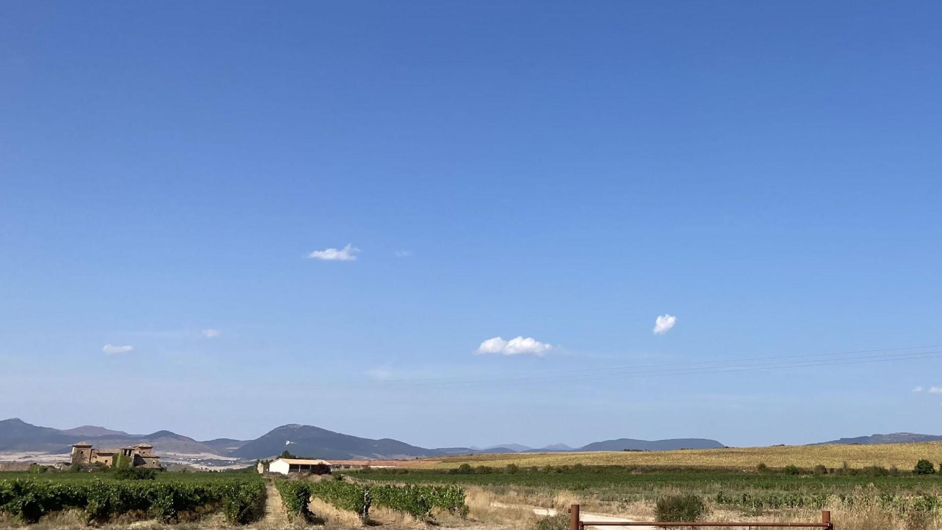 Entrada a Eriete, en torno al cual se plantea una de las plantas solares en Cizur con visto bueno ambiental y pendientes de autorización
