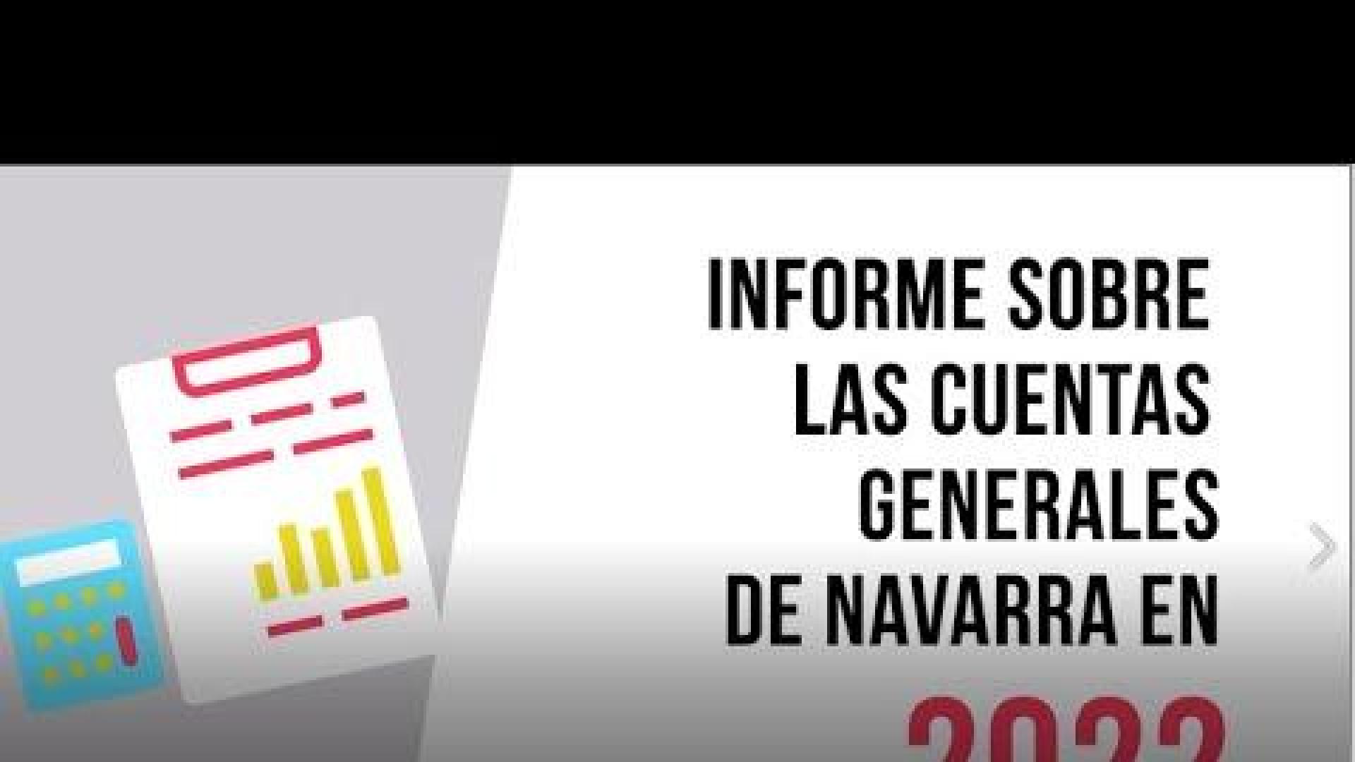 Informe de fiscalización de Cuentas Generales de Navarra, ejercicio 2022.