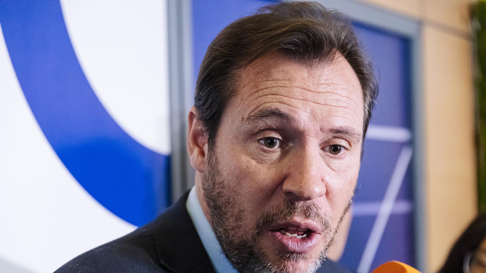 Óscar Puente, en declaraciones a los medios este viernes