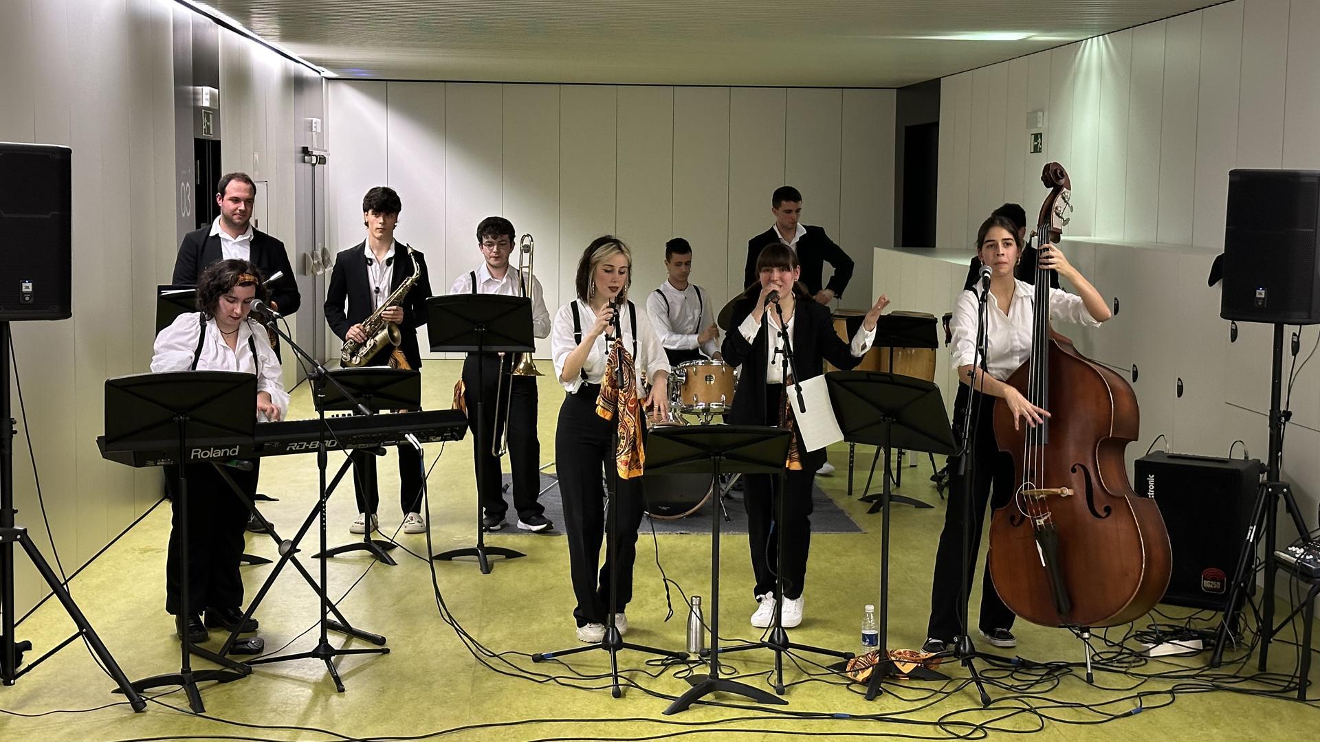La Big Band del Conservatorio Superior de Navarra