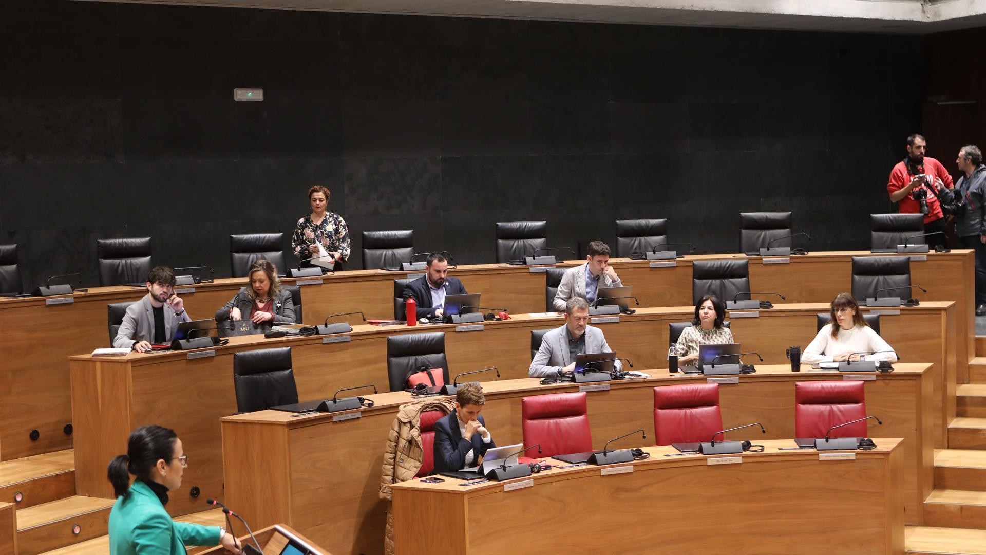 Sesión del Parlamento de Navarra de este jueves 30 de noviembre