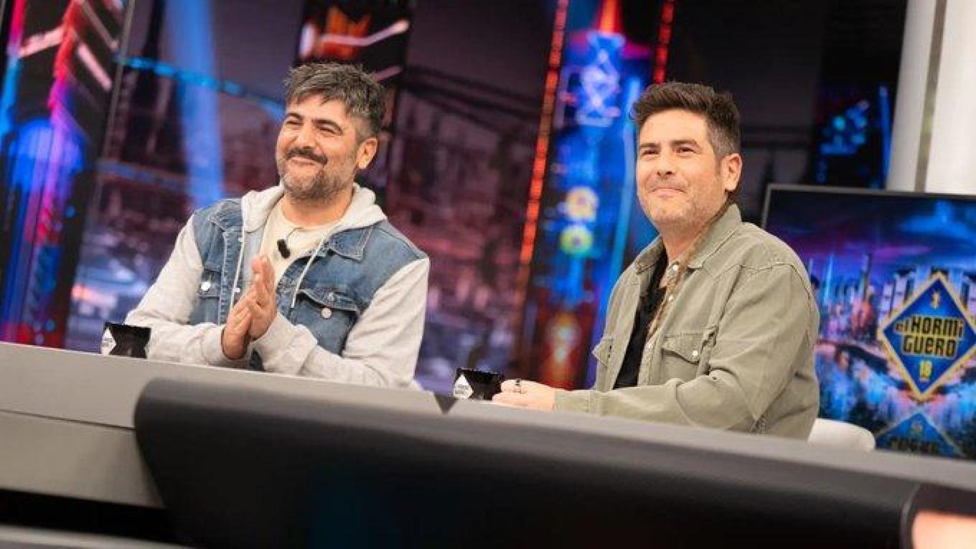 Estopa, los hermanos David y Jose Muñoz, fueron los invitados de este jueves en 'El hormiguero'