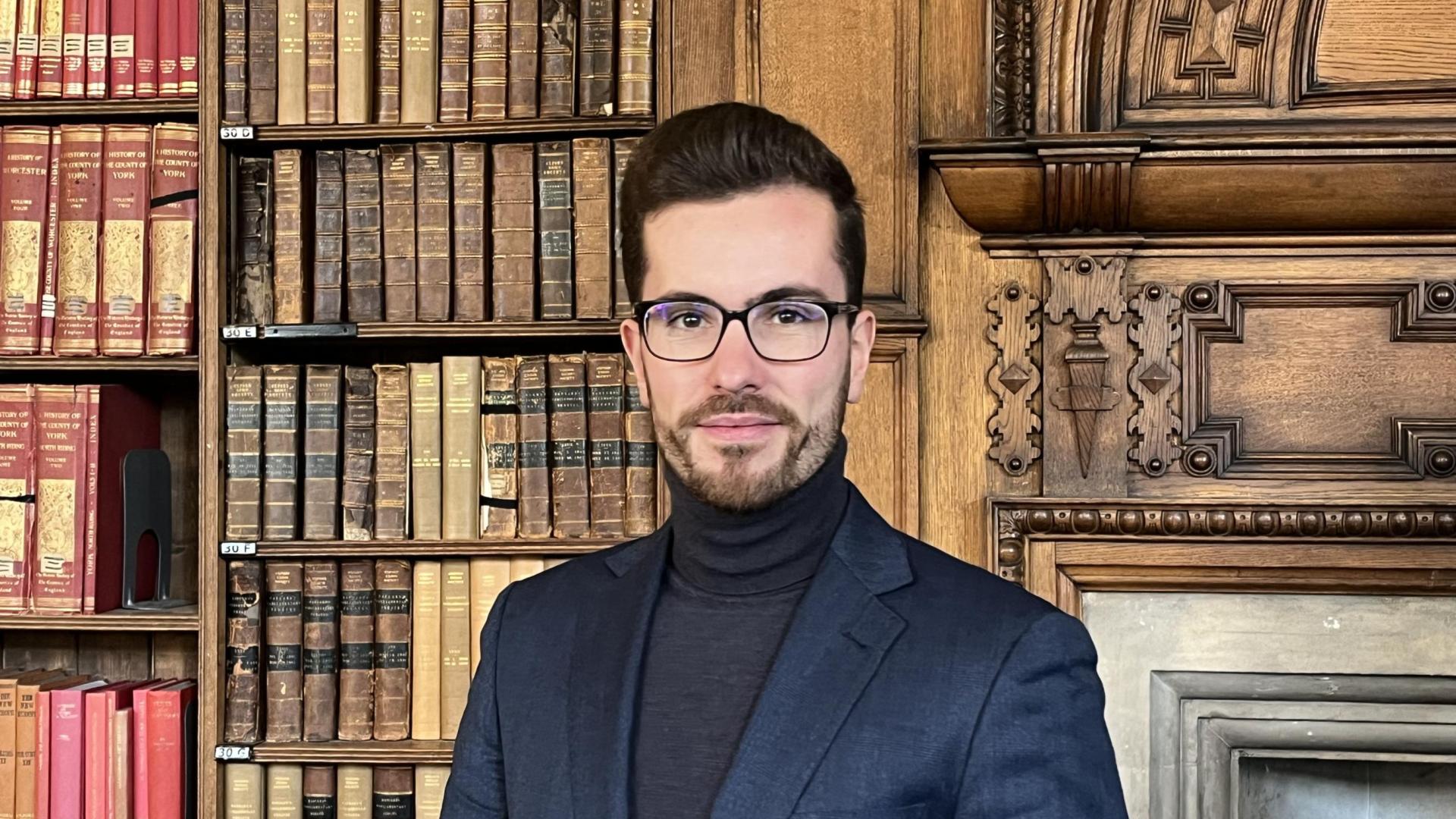 David Garciandía Igal, en la Universidad de Oxford
